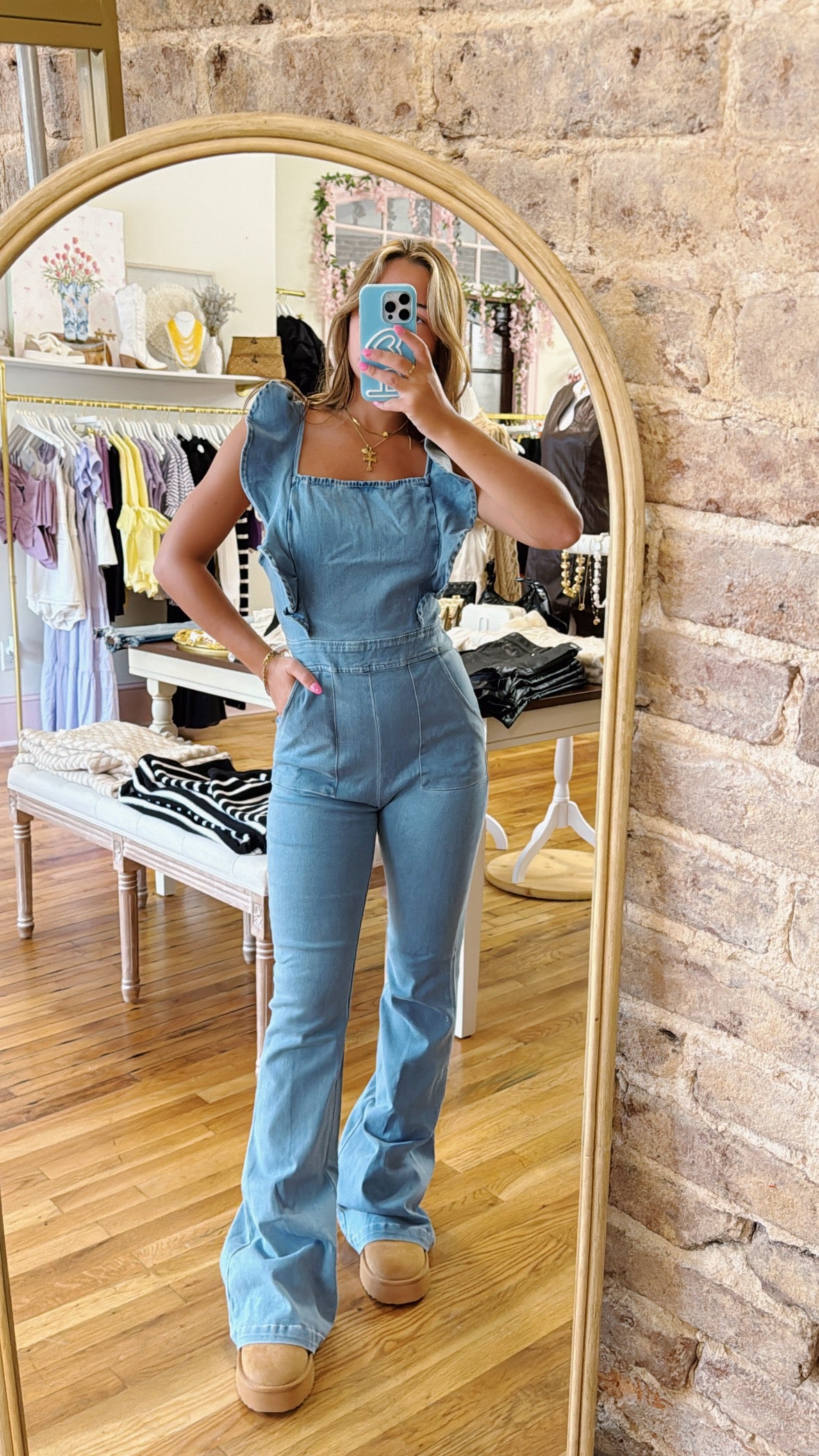 Dayla Denim Jumpsuit