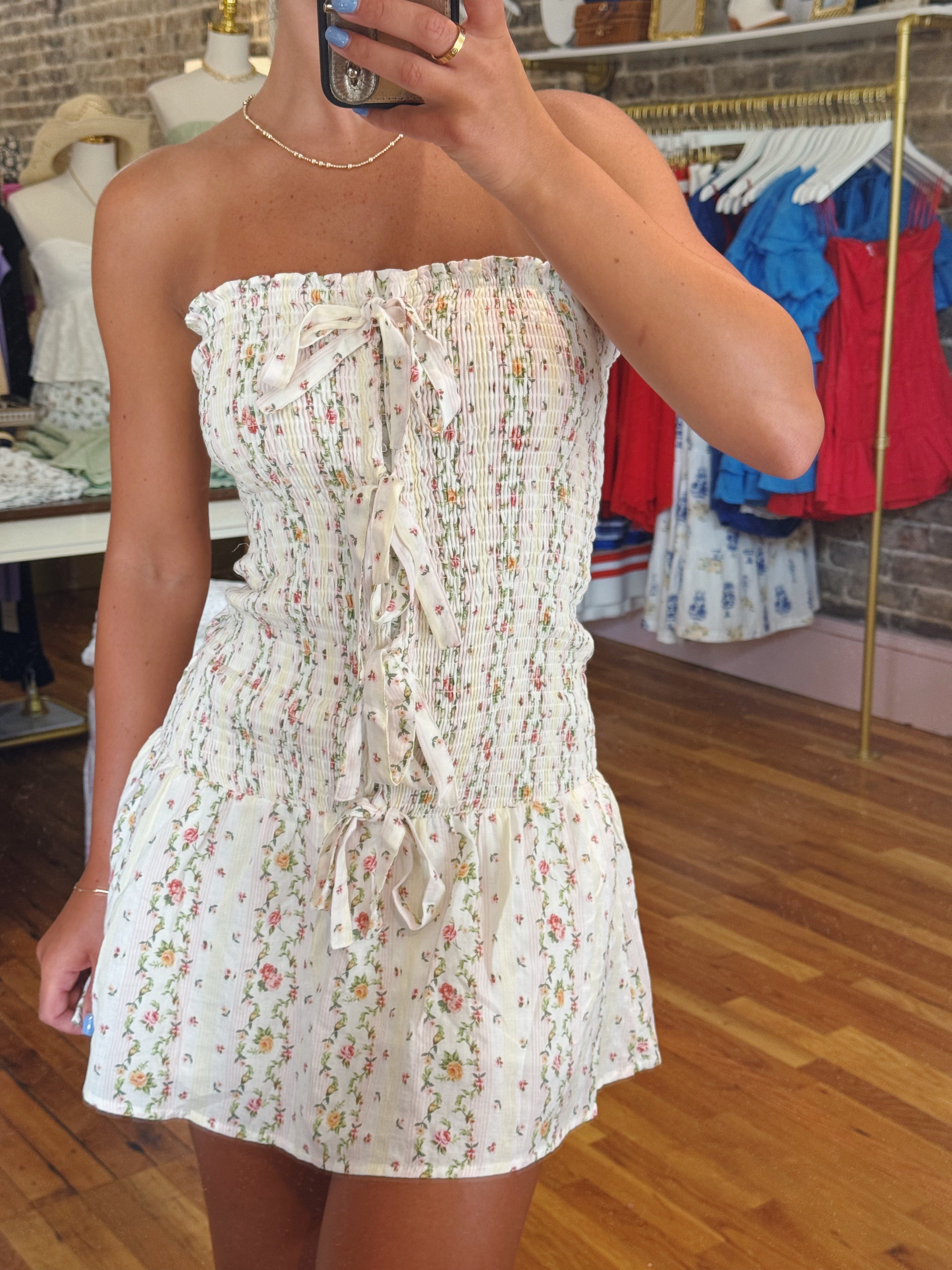 Laya Mini Dress - Pink