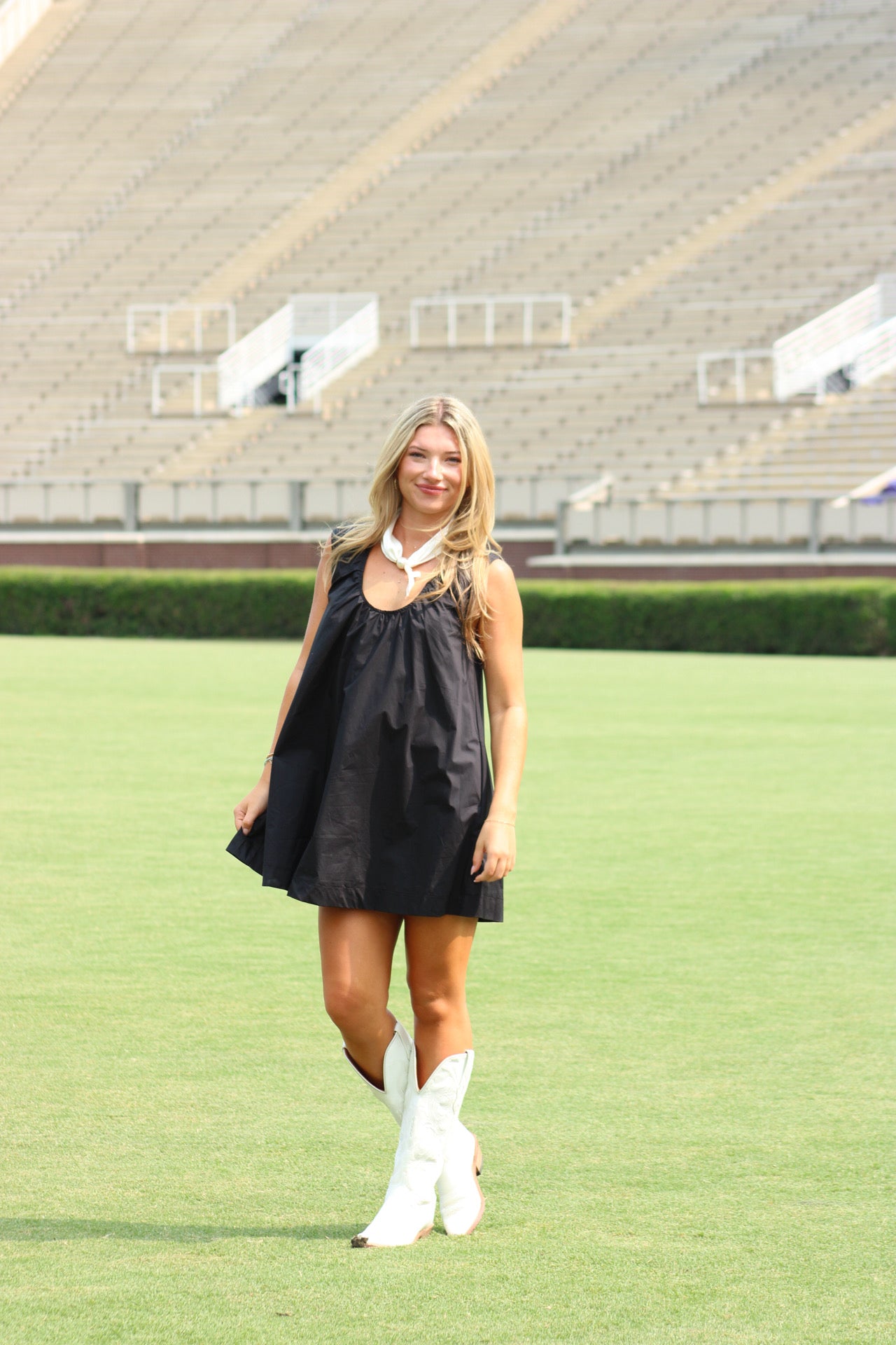 In The Stands Mini Dress - Black