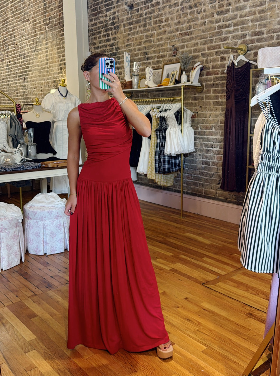 A Love Like Ours Maxi Dress - Red