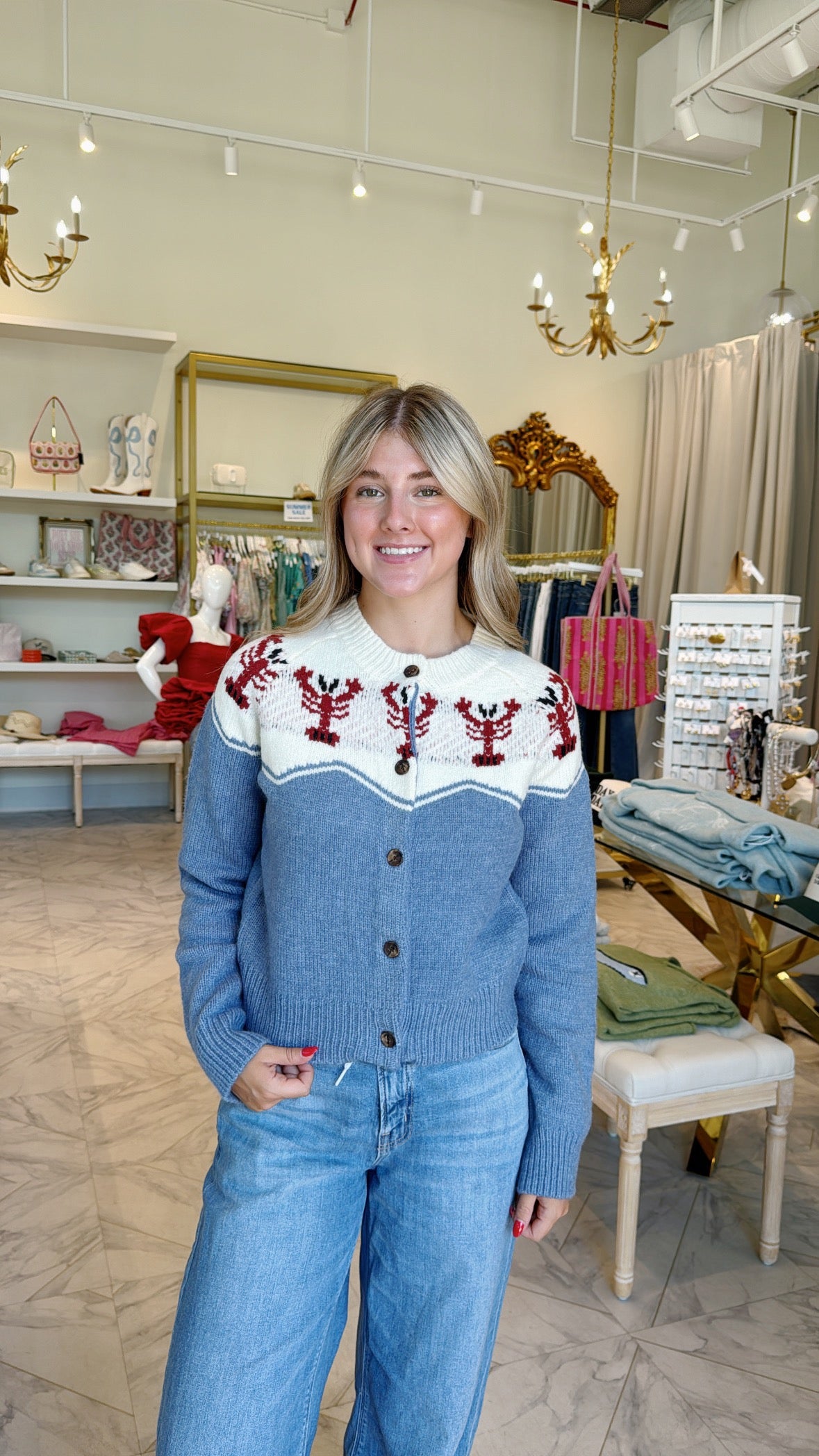 Cape Cod Sweater - Blue