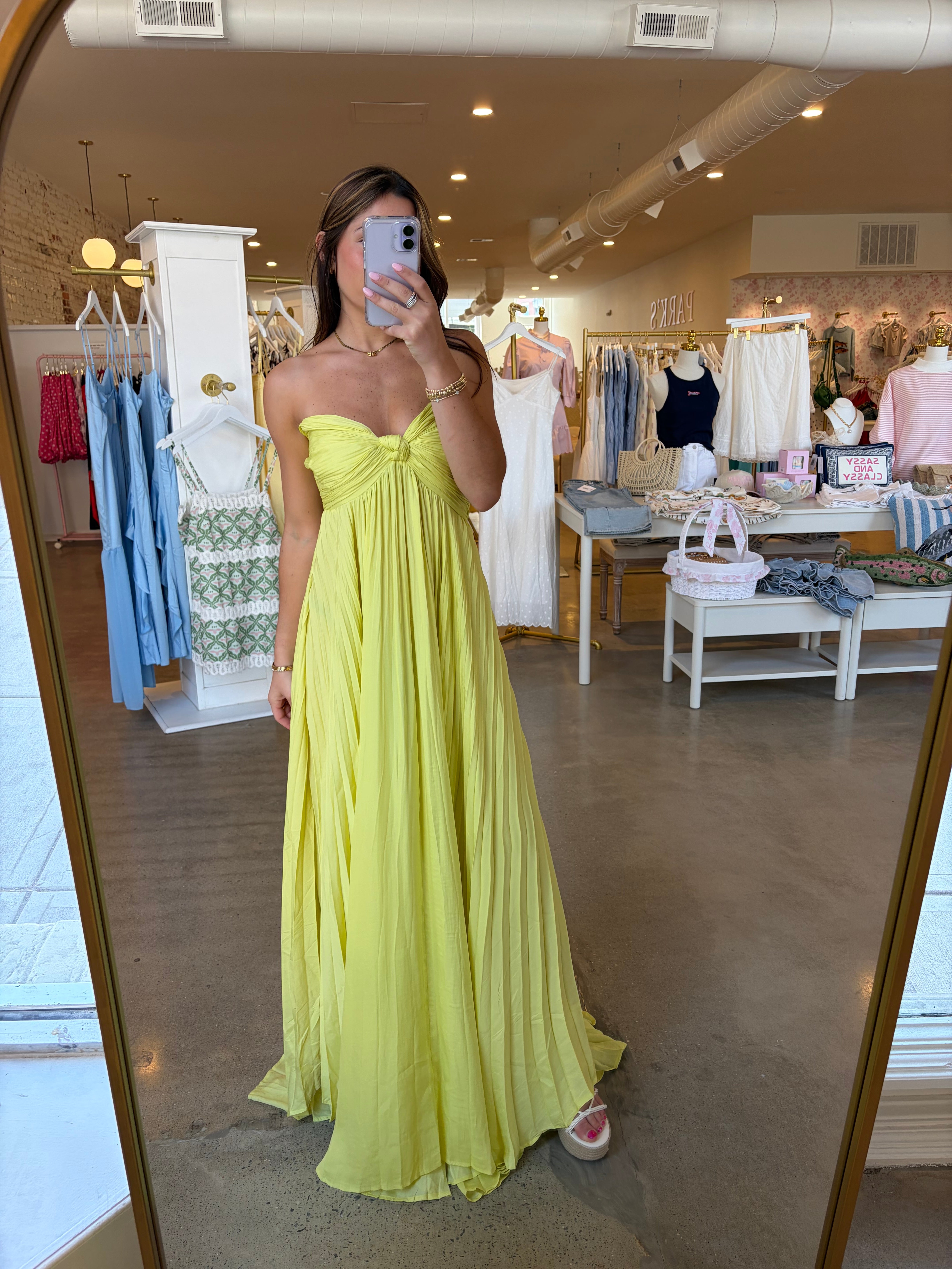 Life’s A Beach Maxi Dress - Lime