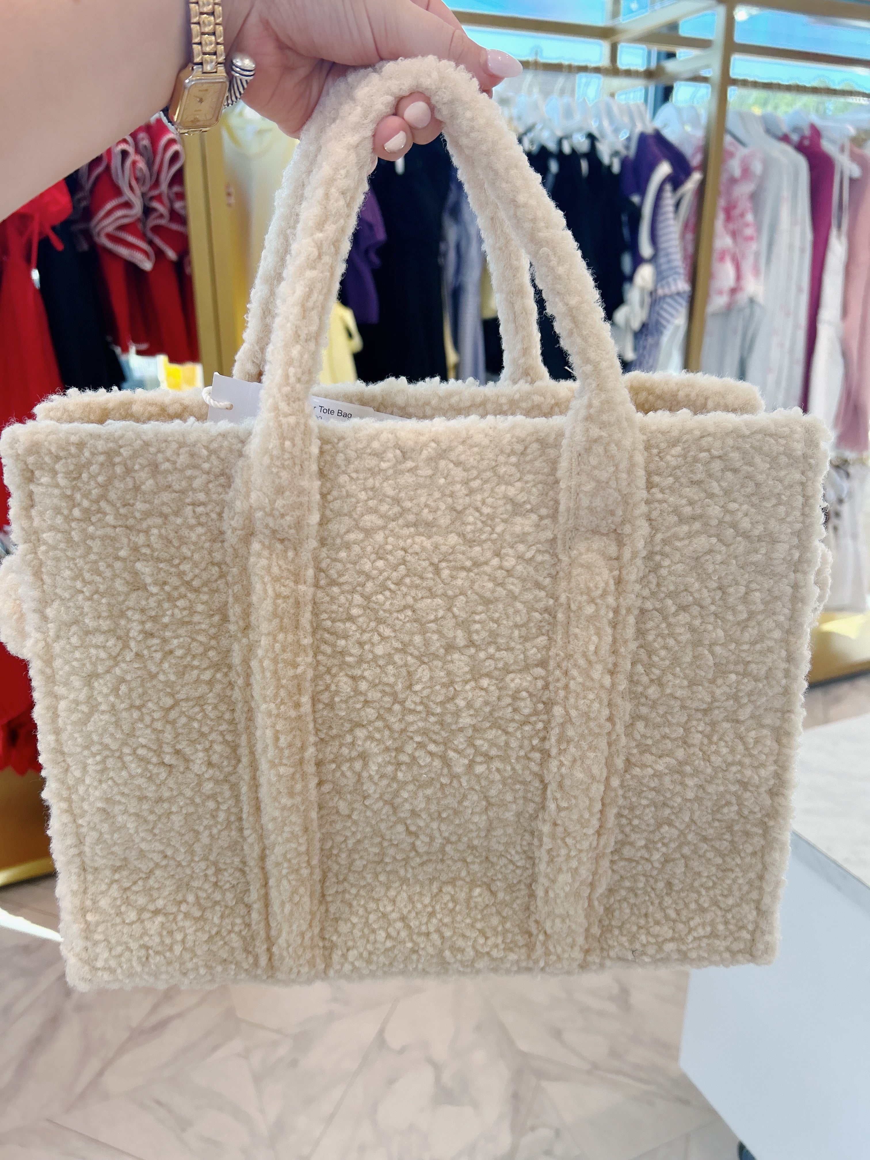 The Tote Bag - Sherpa