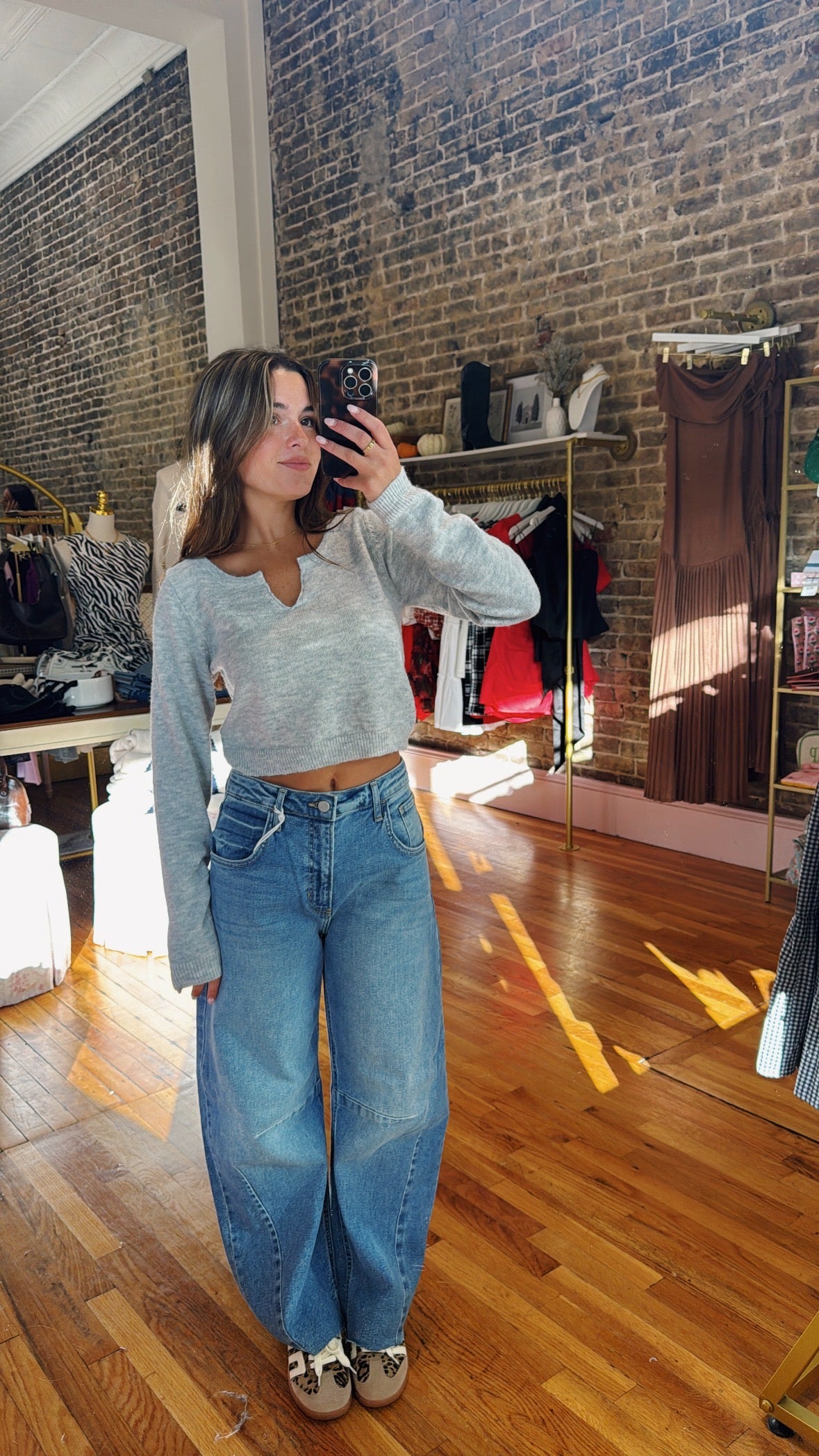 In My Element Barrel Denim