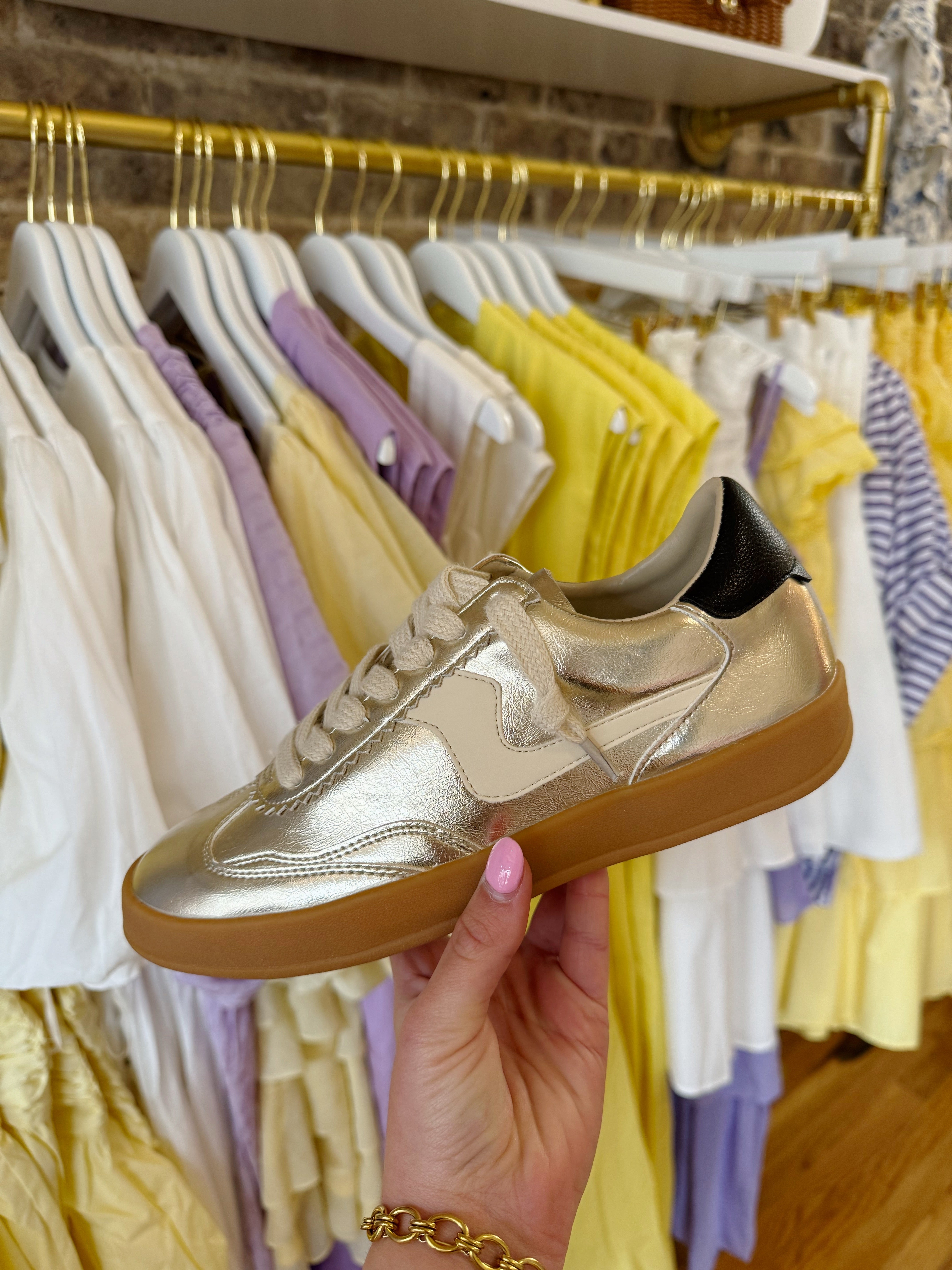 Samara Sneakers - Light Gold