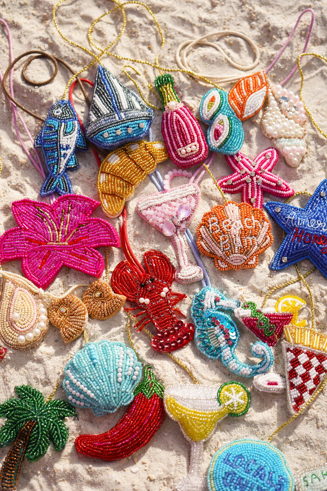 Sadine/Locals Only Beaded Bag Charm