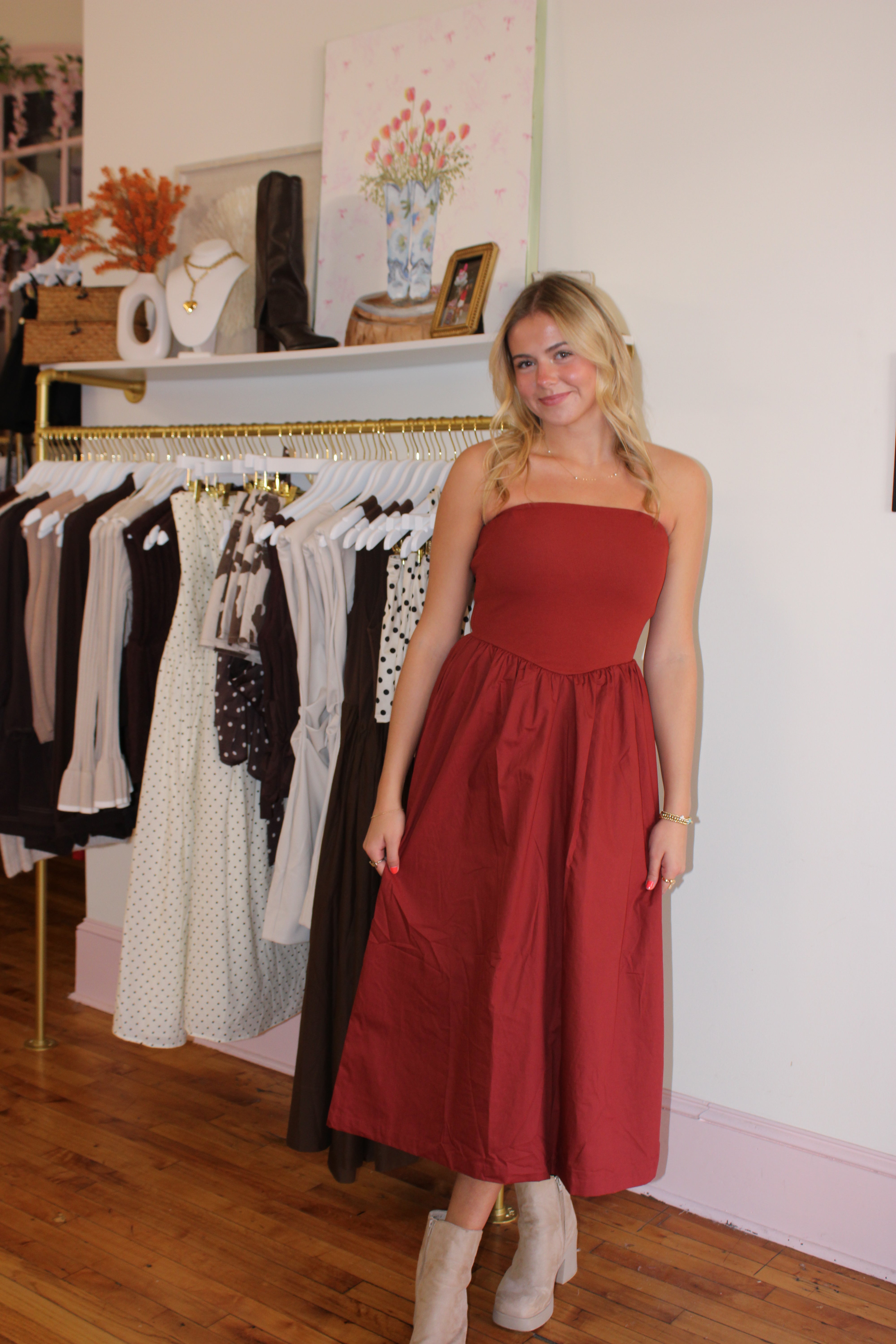 Take It From Here Maxi - Rust