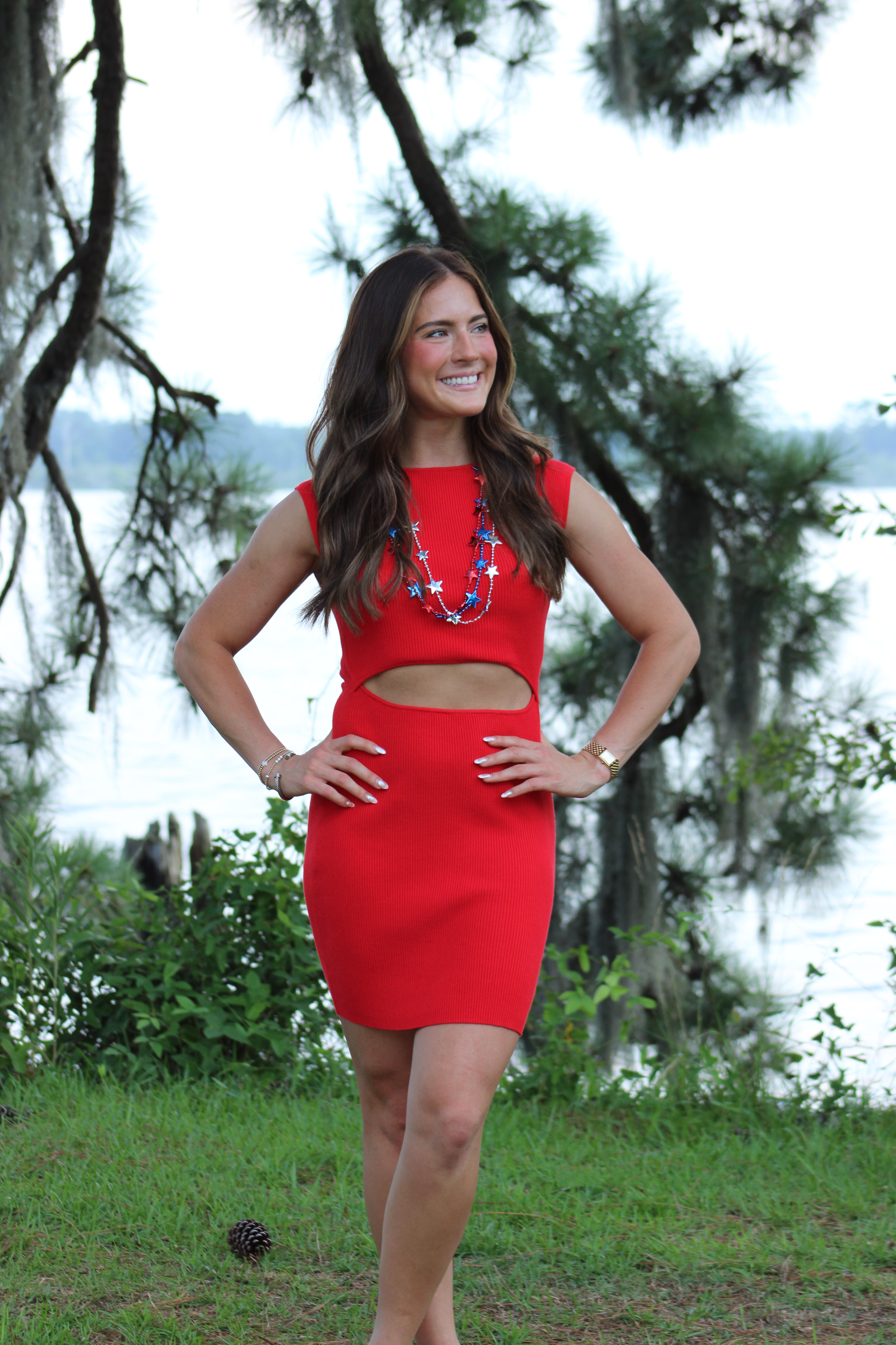 Drop The Game Mini Dress - Red