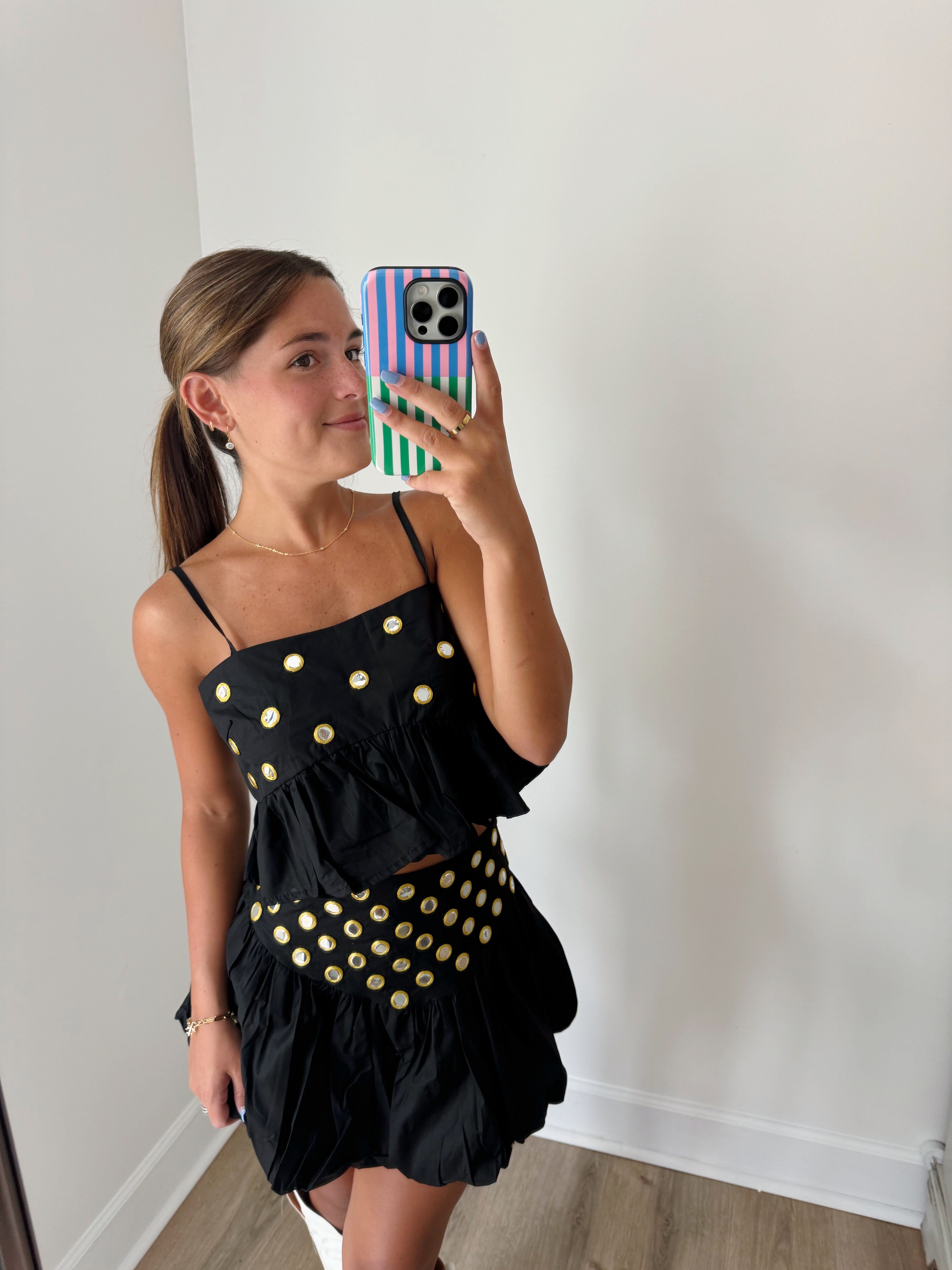 Girls On Gameday Set - Black - Restock