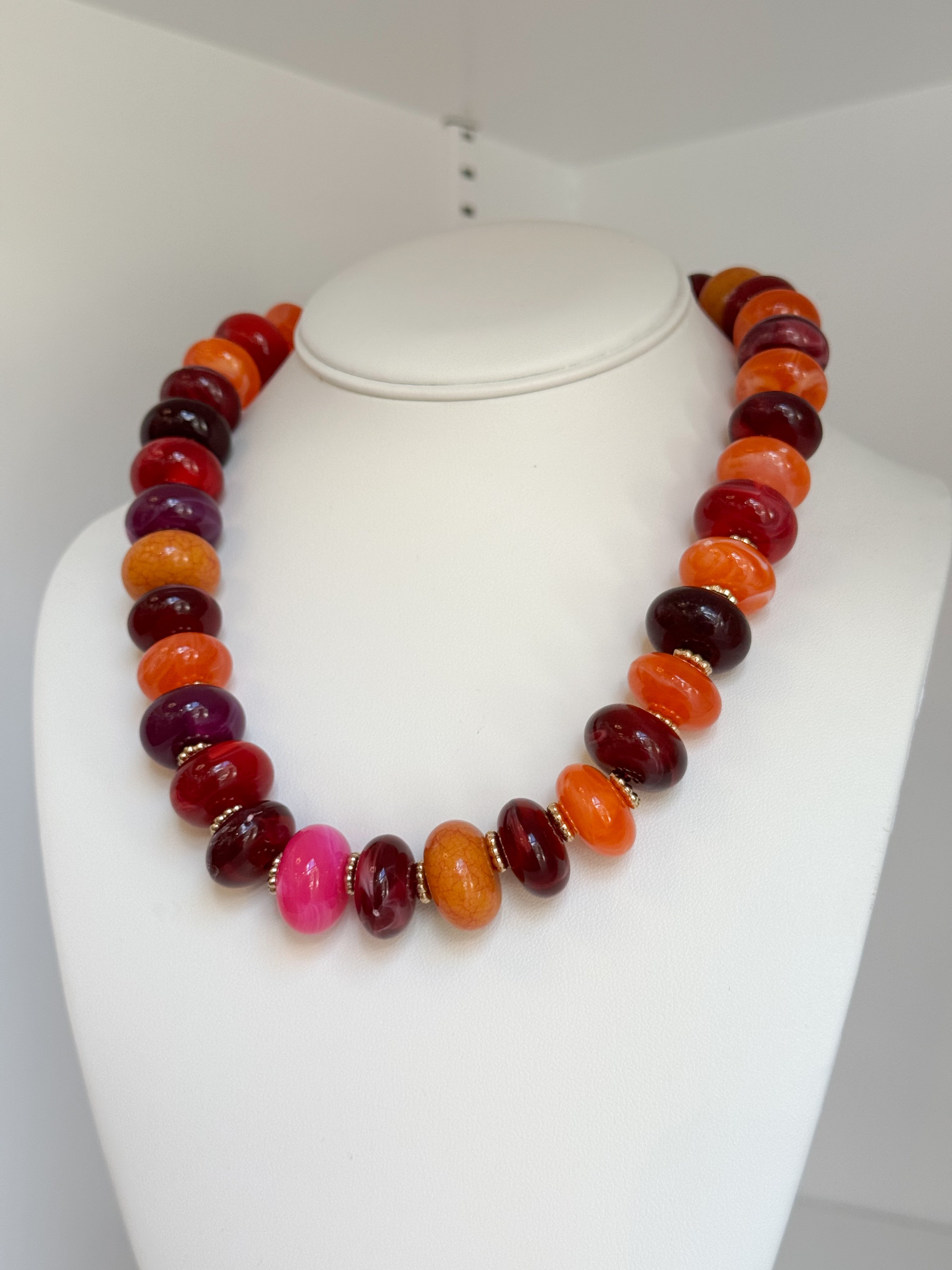 Fall Feeling Candy Necklace - (2 colors)