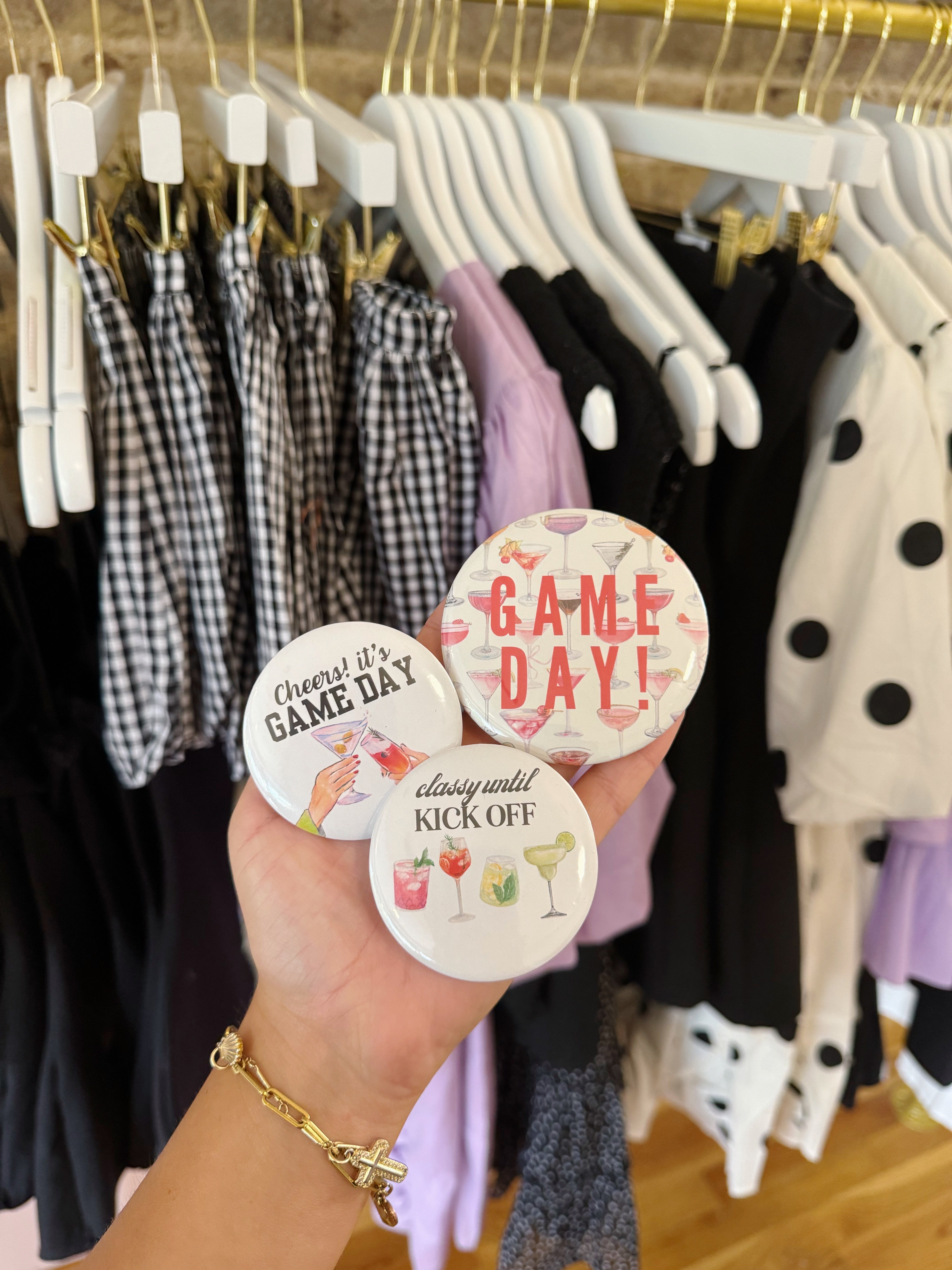 GAME DAY PINS
