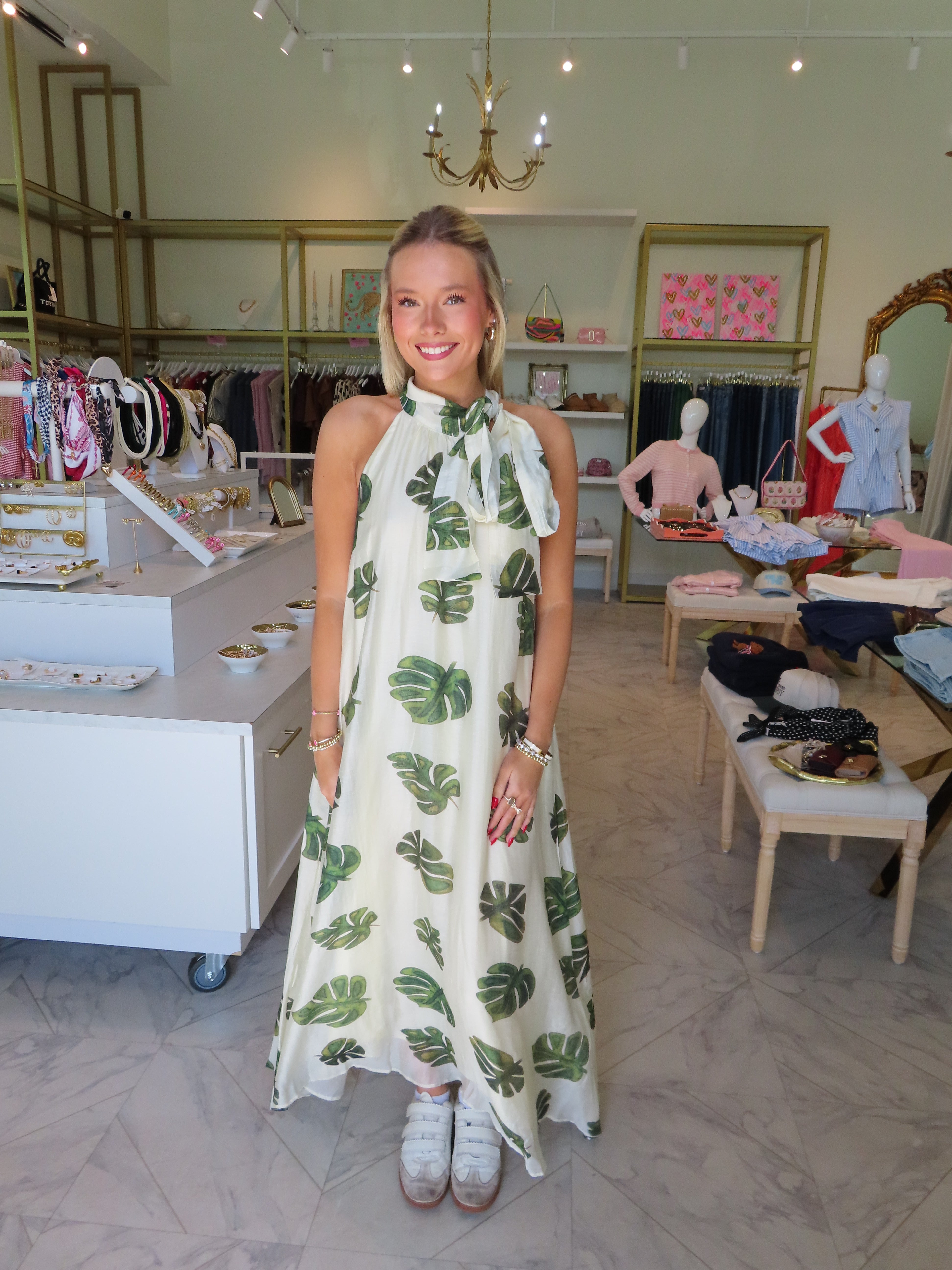 Virgin Islands Maxi Dress - Ivory