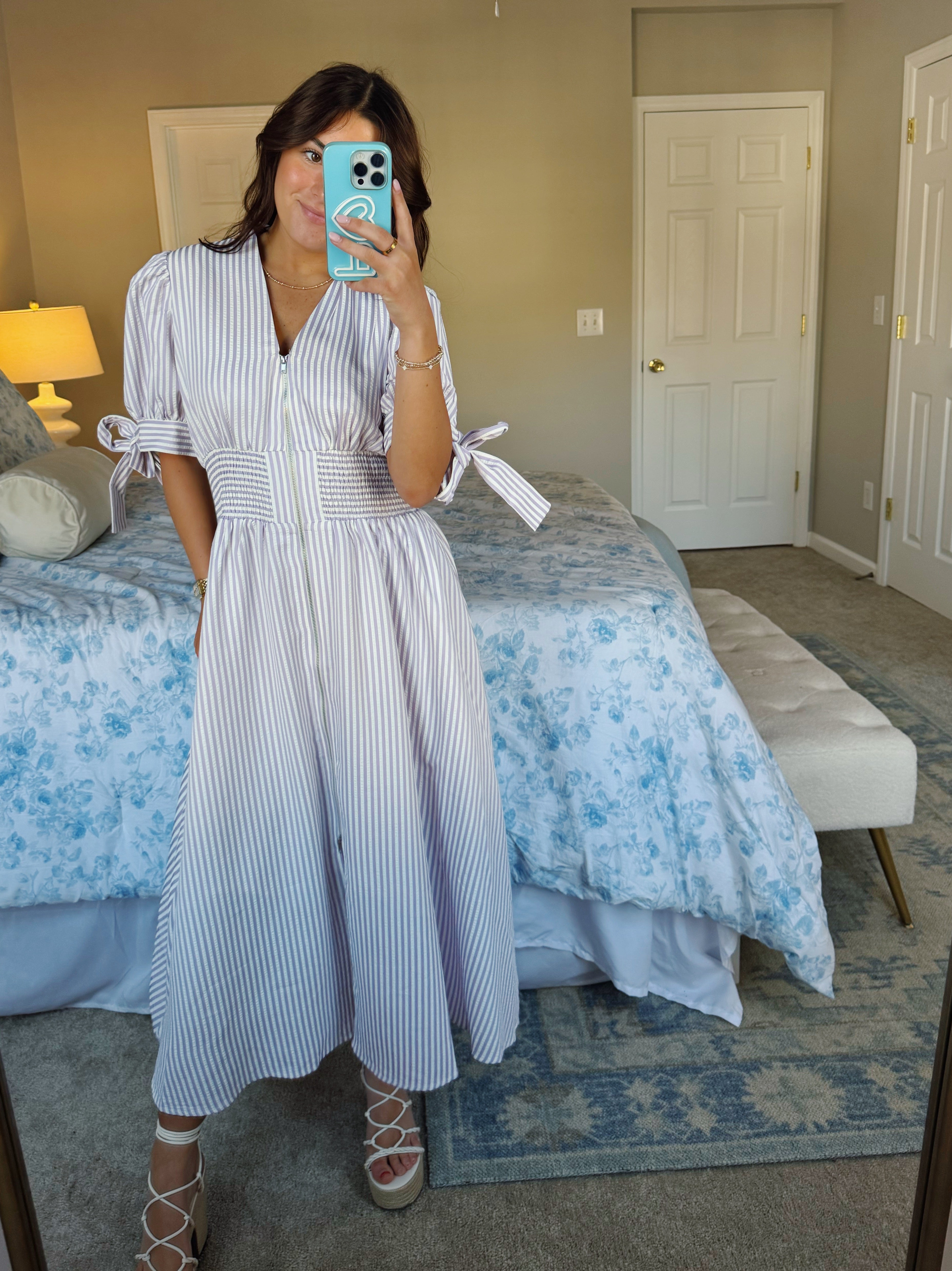 Picture This Maxi Dress - Lavender