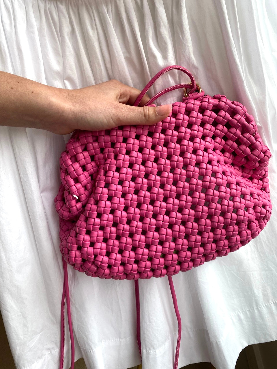 Khloe Mini Clutch - Hot Pink