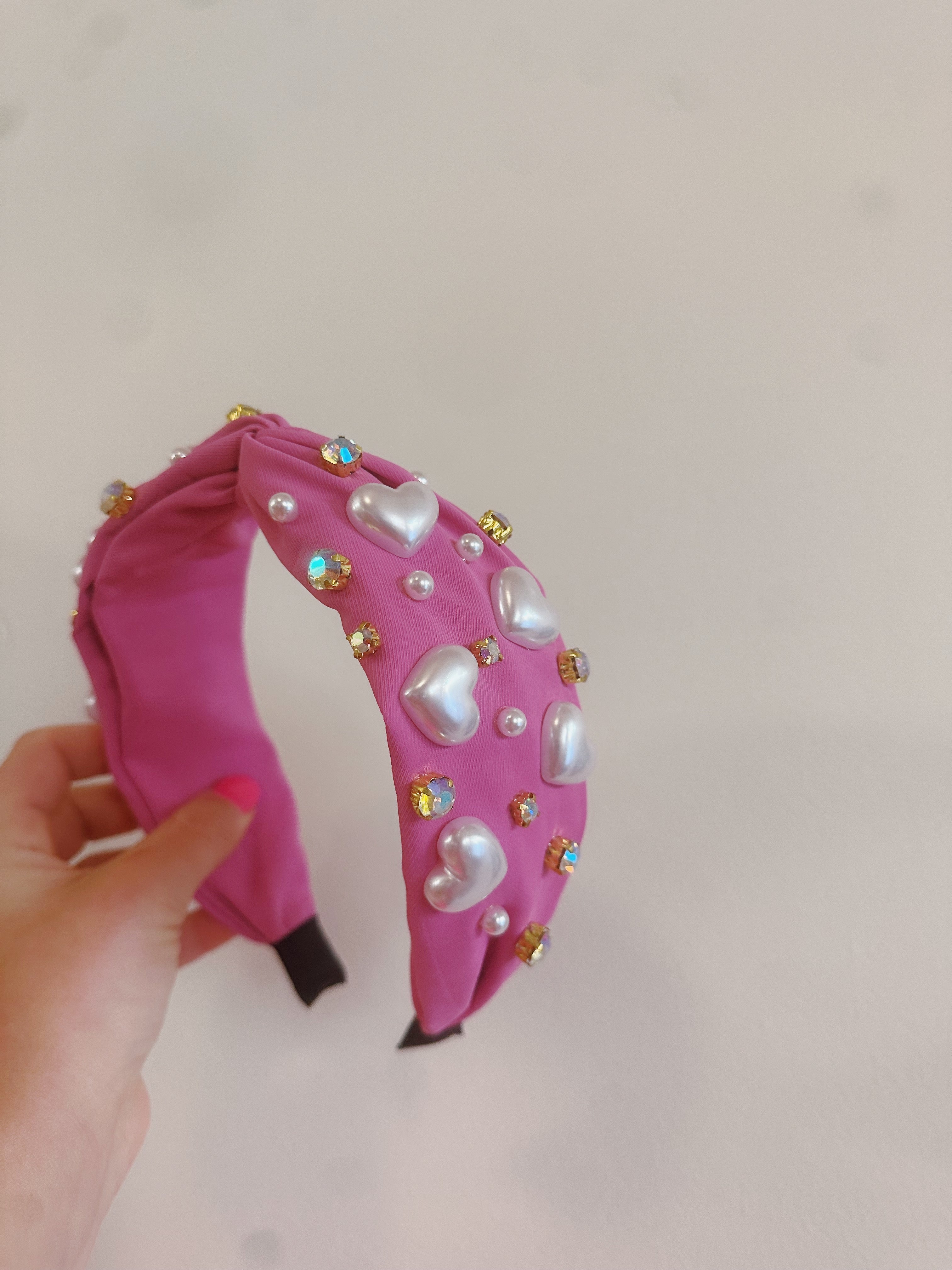 Valentines Headband - Pink