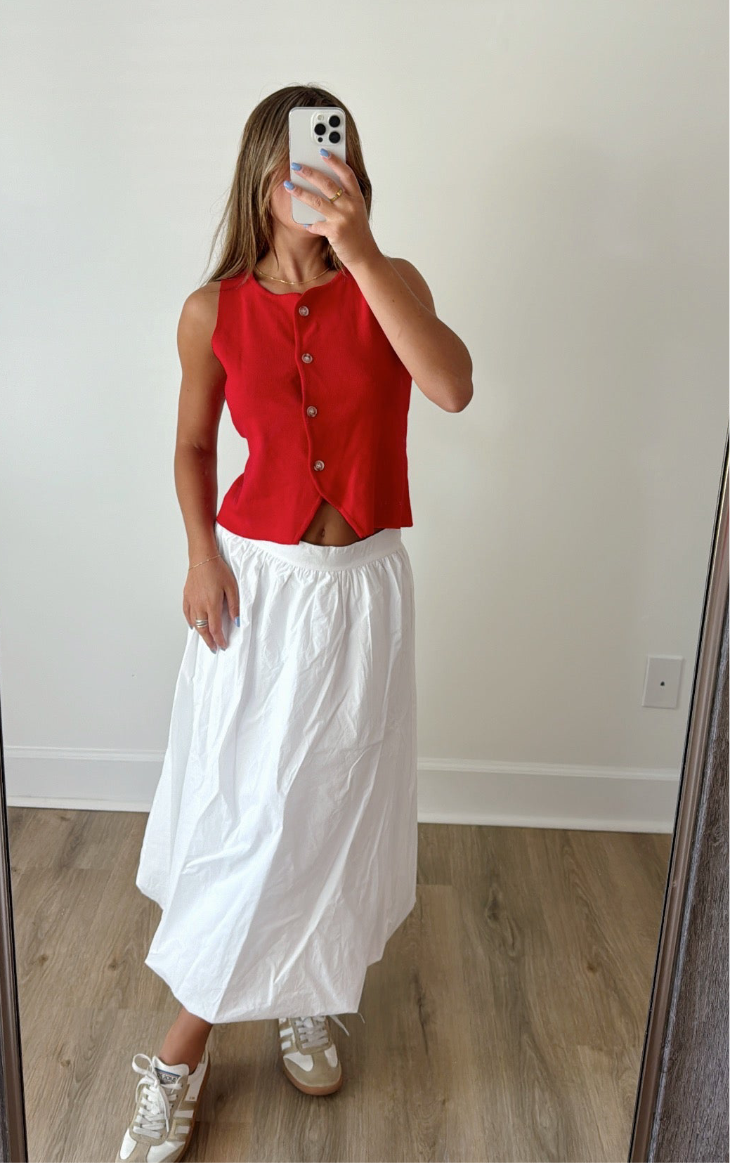 July Nights Top - Red