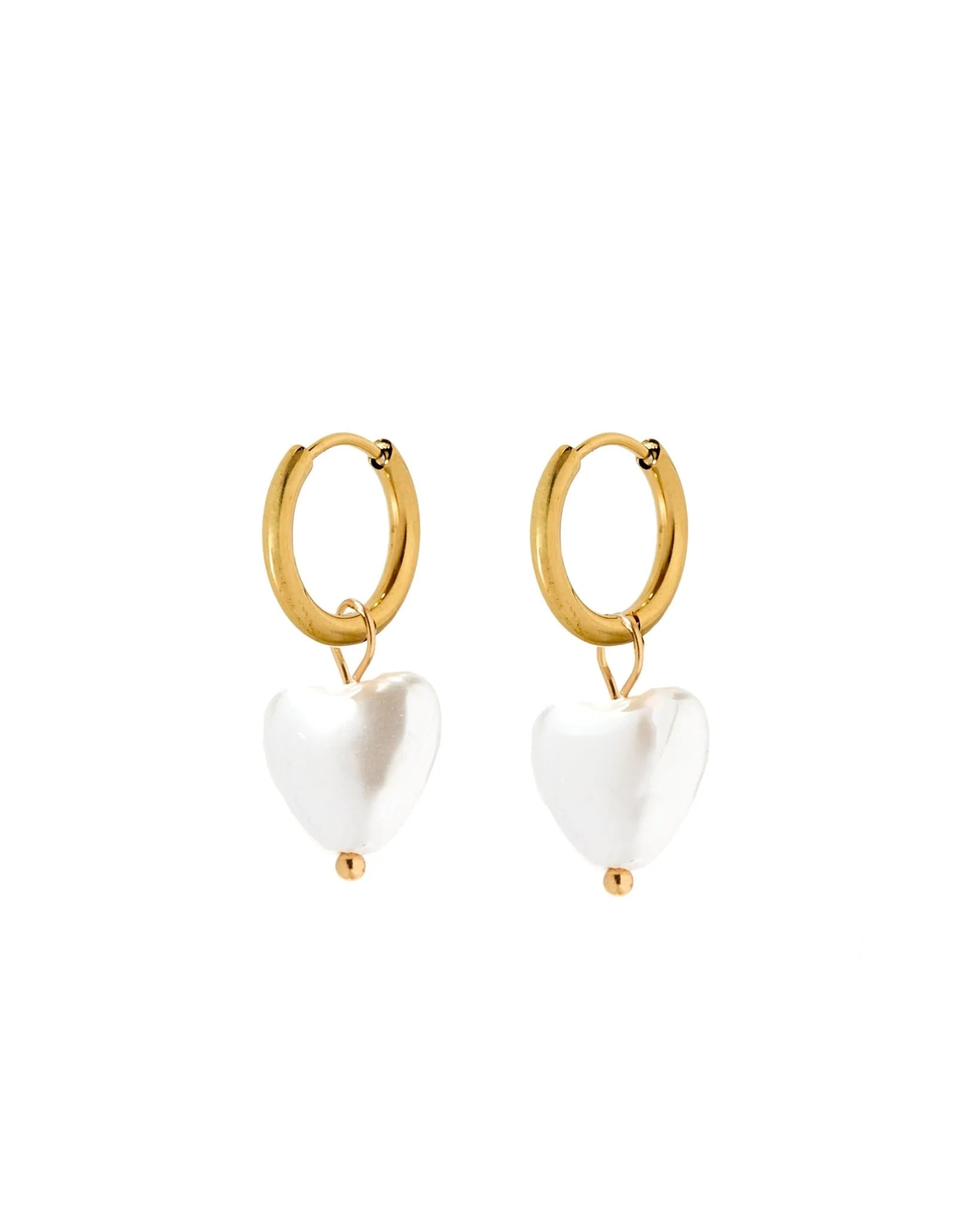 Willa Heart Huggie Earrings