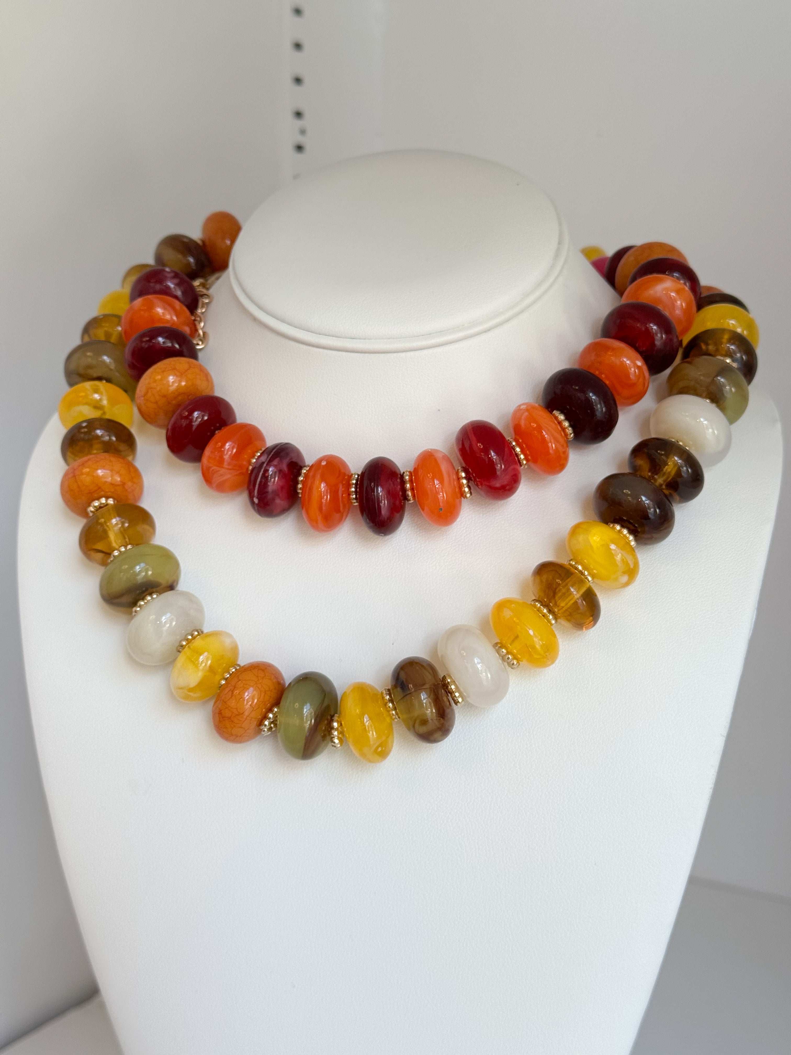 Fall Feeling Candy Necklace - (2 colors)