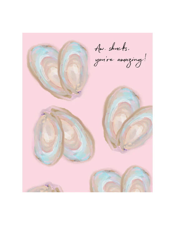 Aw Shucks Greeting Card