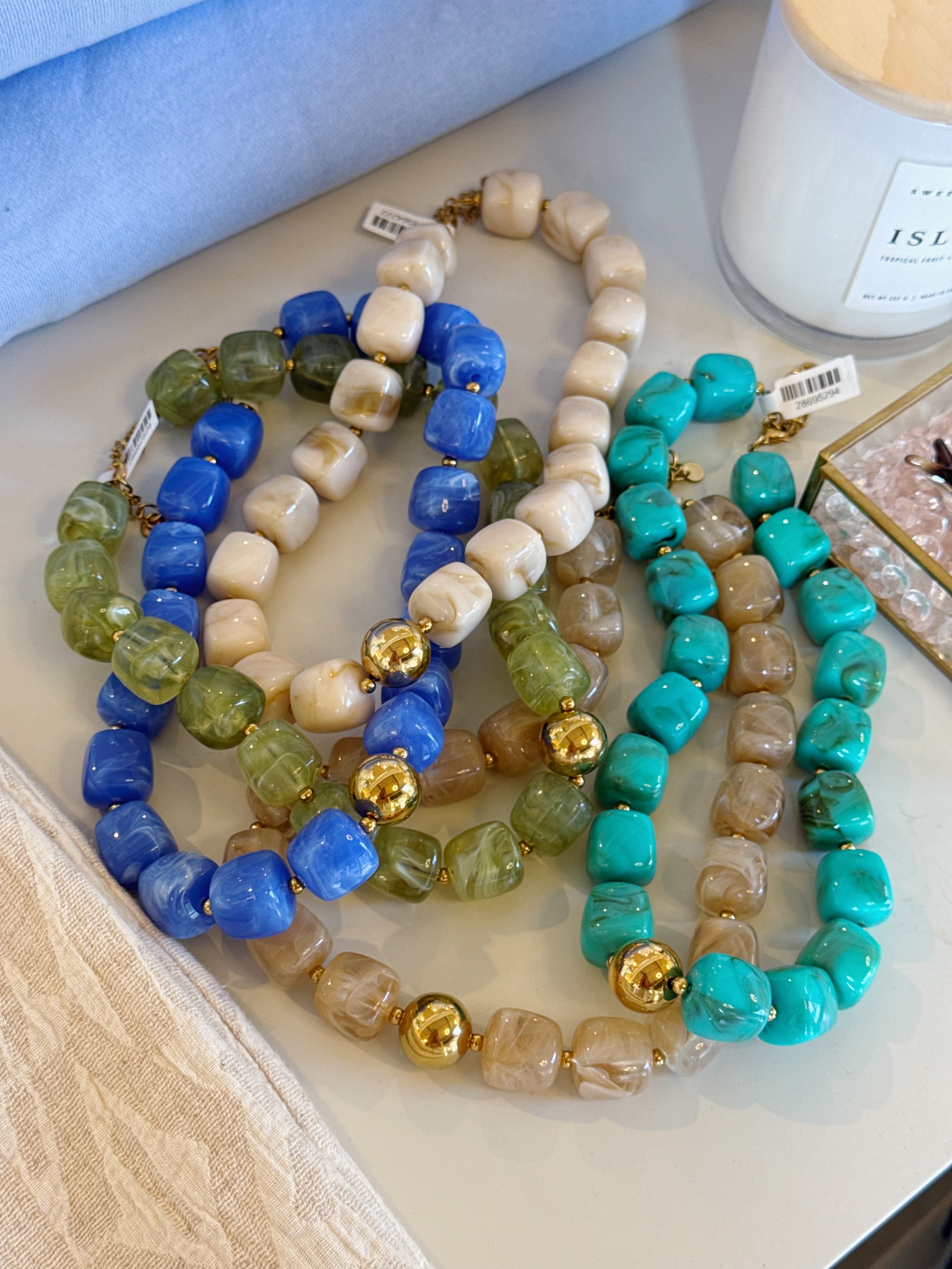 Lynsey Chunky Beaded Necklace