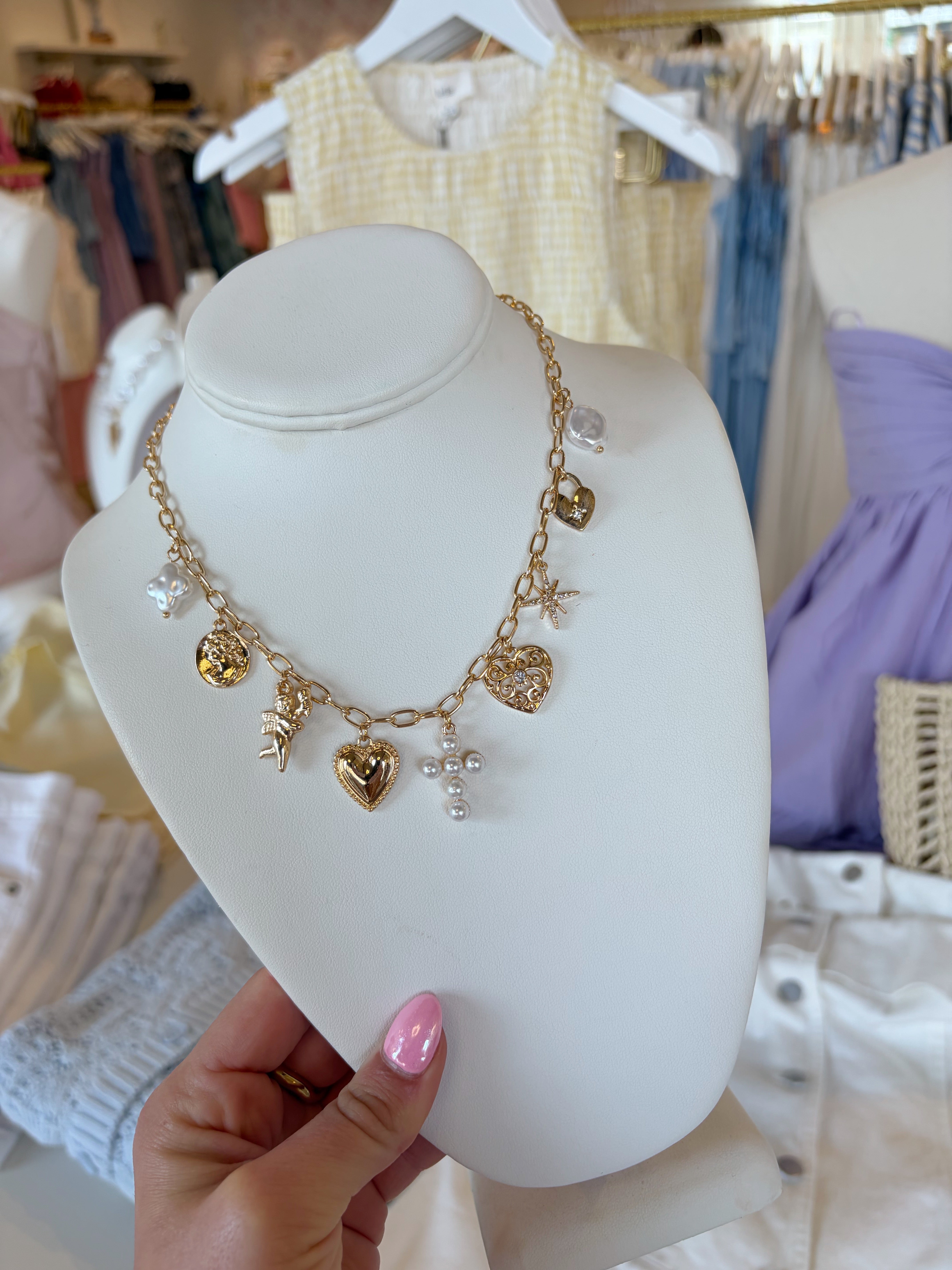 Harlow Charm Necklace
