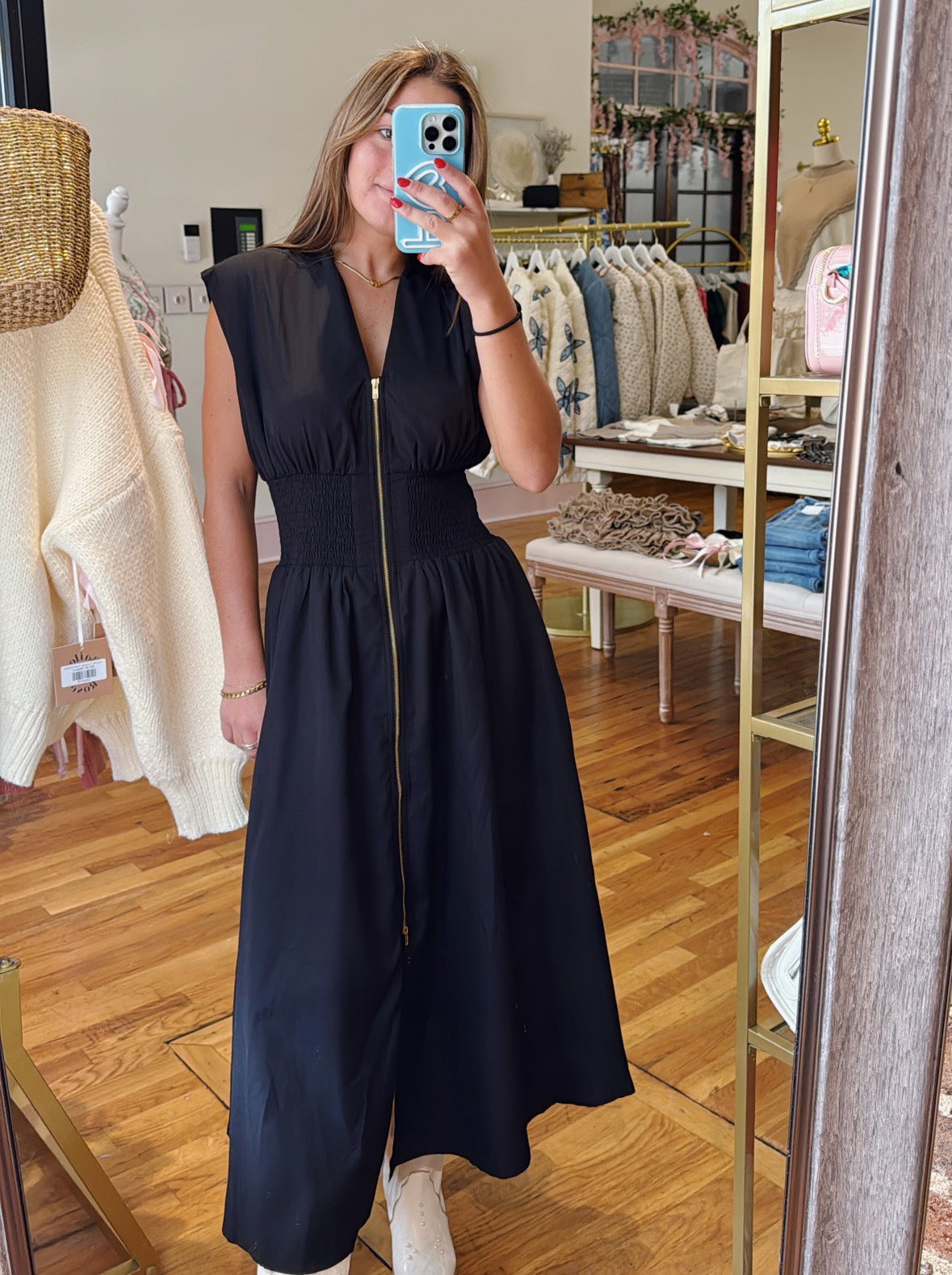 Better In Time Midi Dress - Black