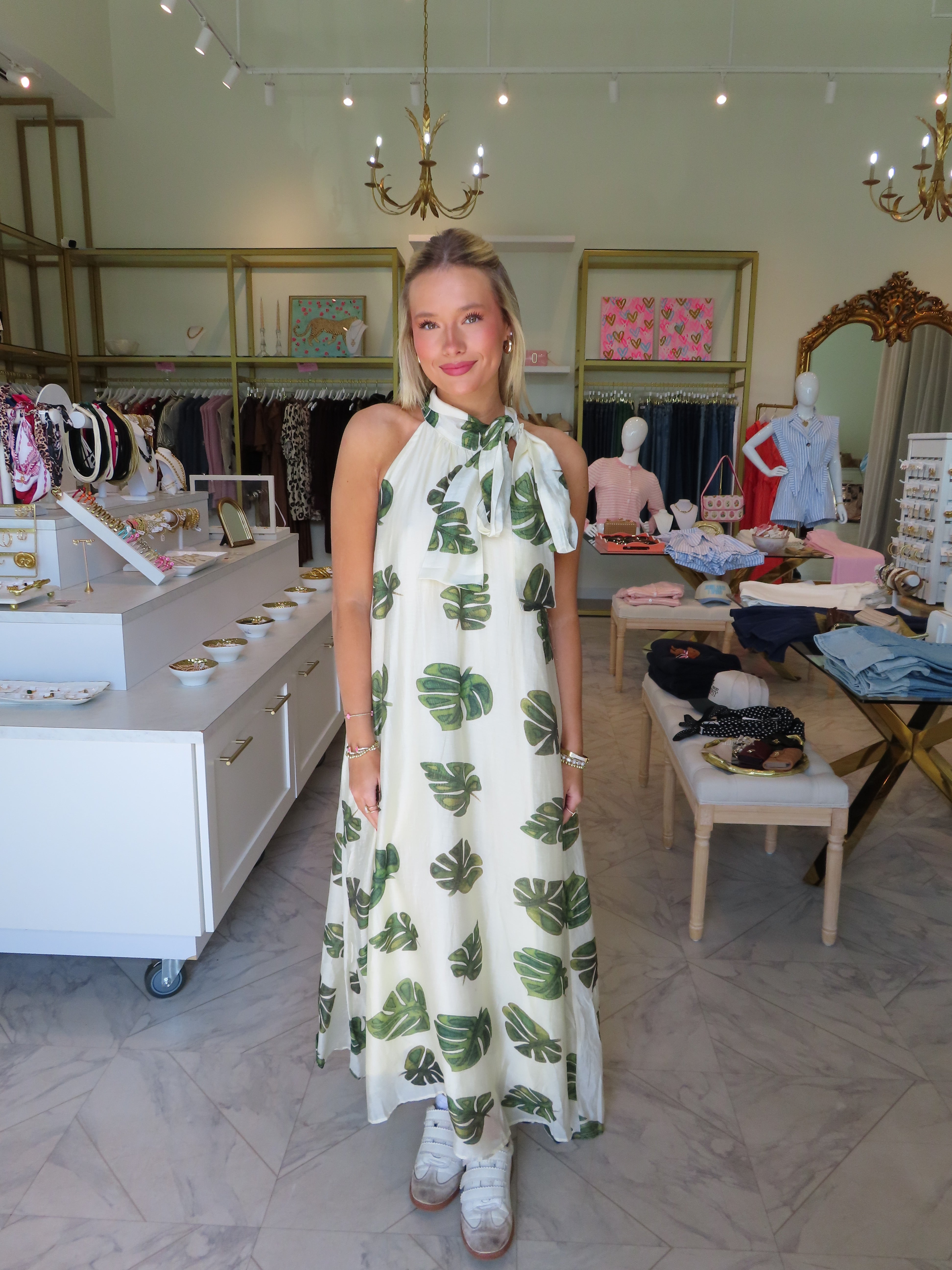 Virgin Islands Maxi Dress - Ivory