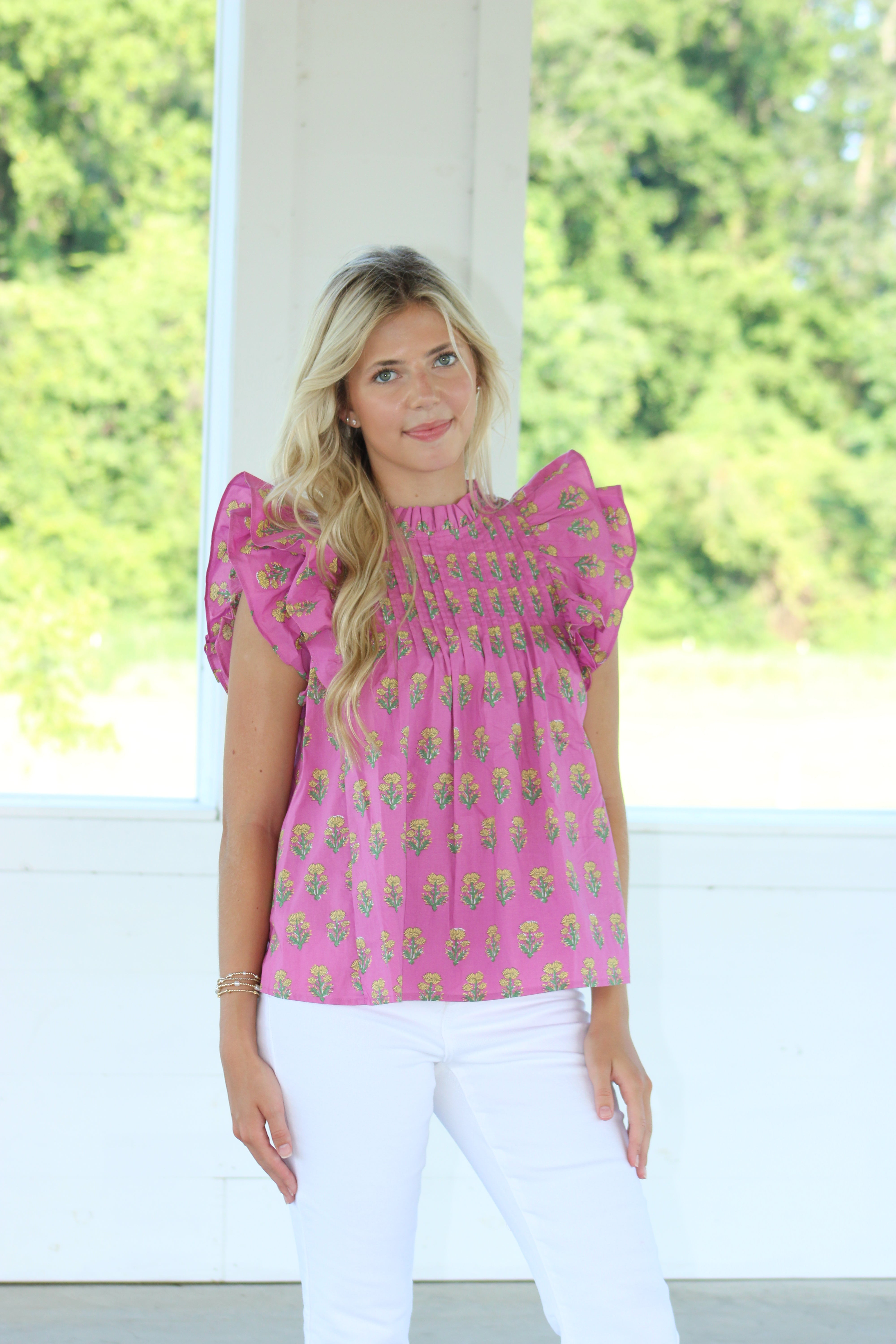 Lilly Top - Pink