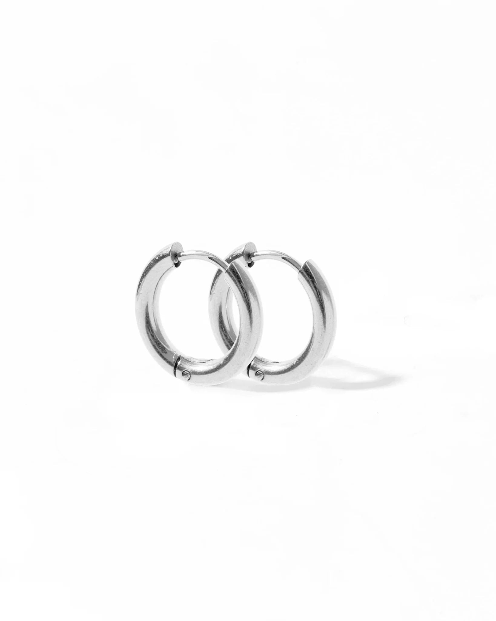 Scarlett Hoop Earrings - Silver 10mm