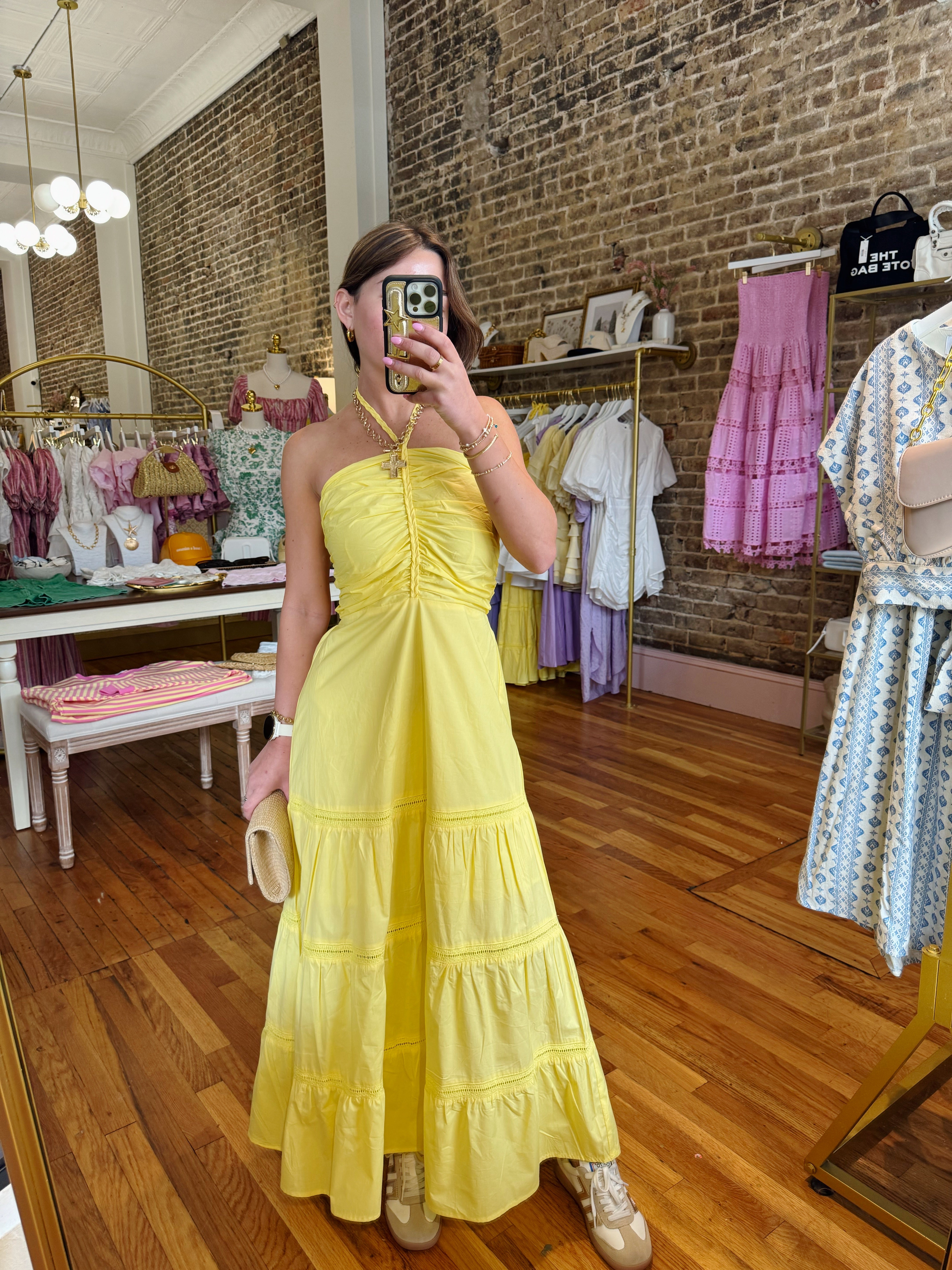 Sedona Maxi Dress - Sunshine Yellow