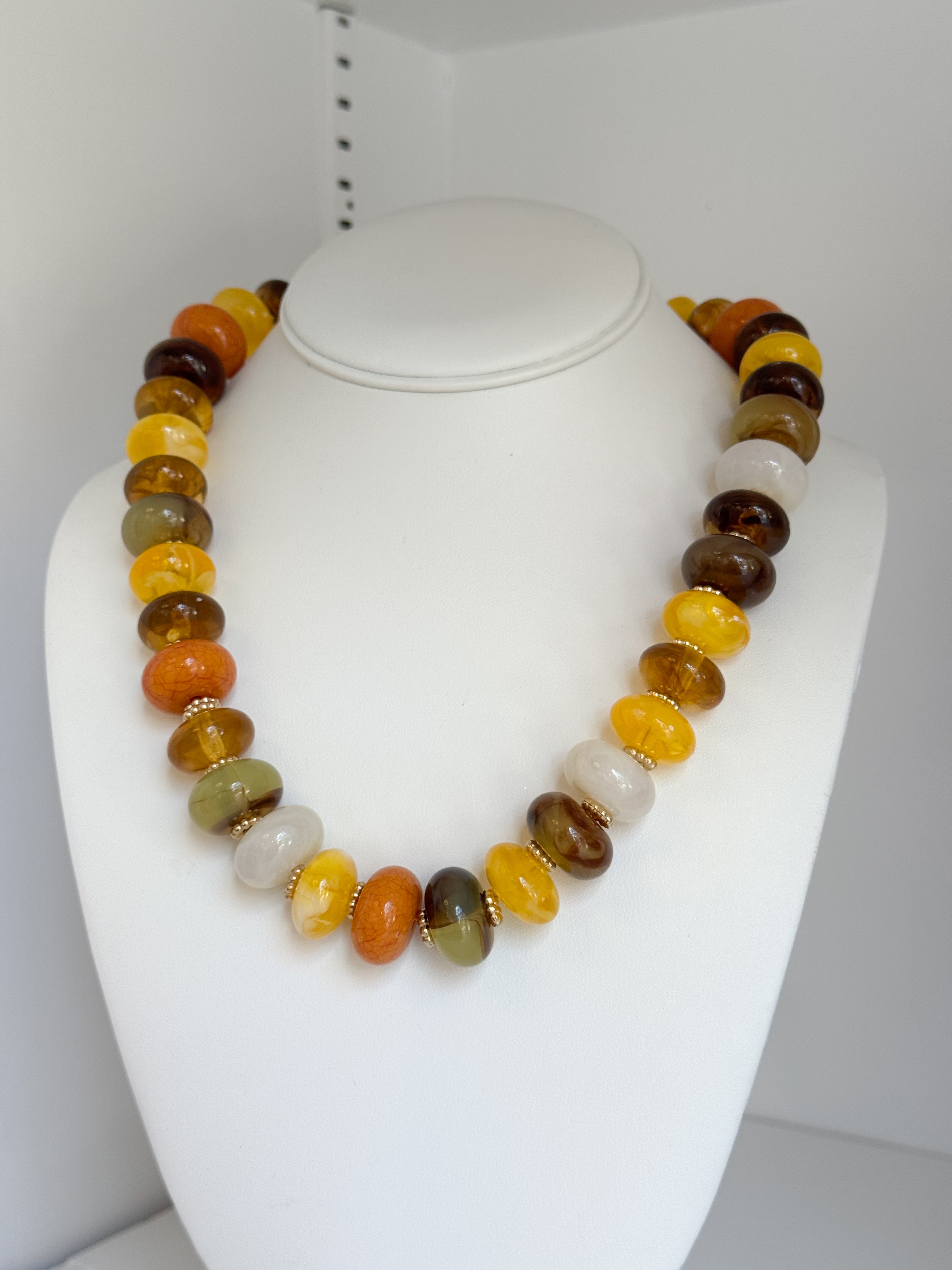 Fall Feeling Candy Necklace - (2 colors)