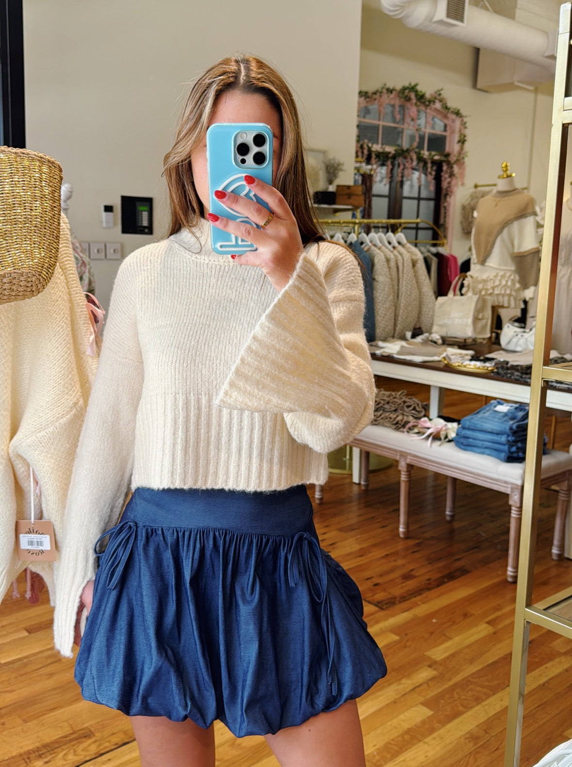 Chloe Sweater - Ivory