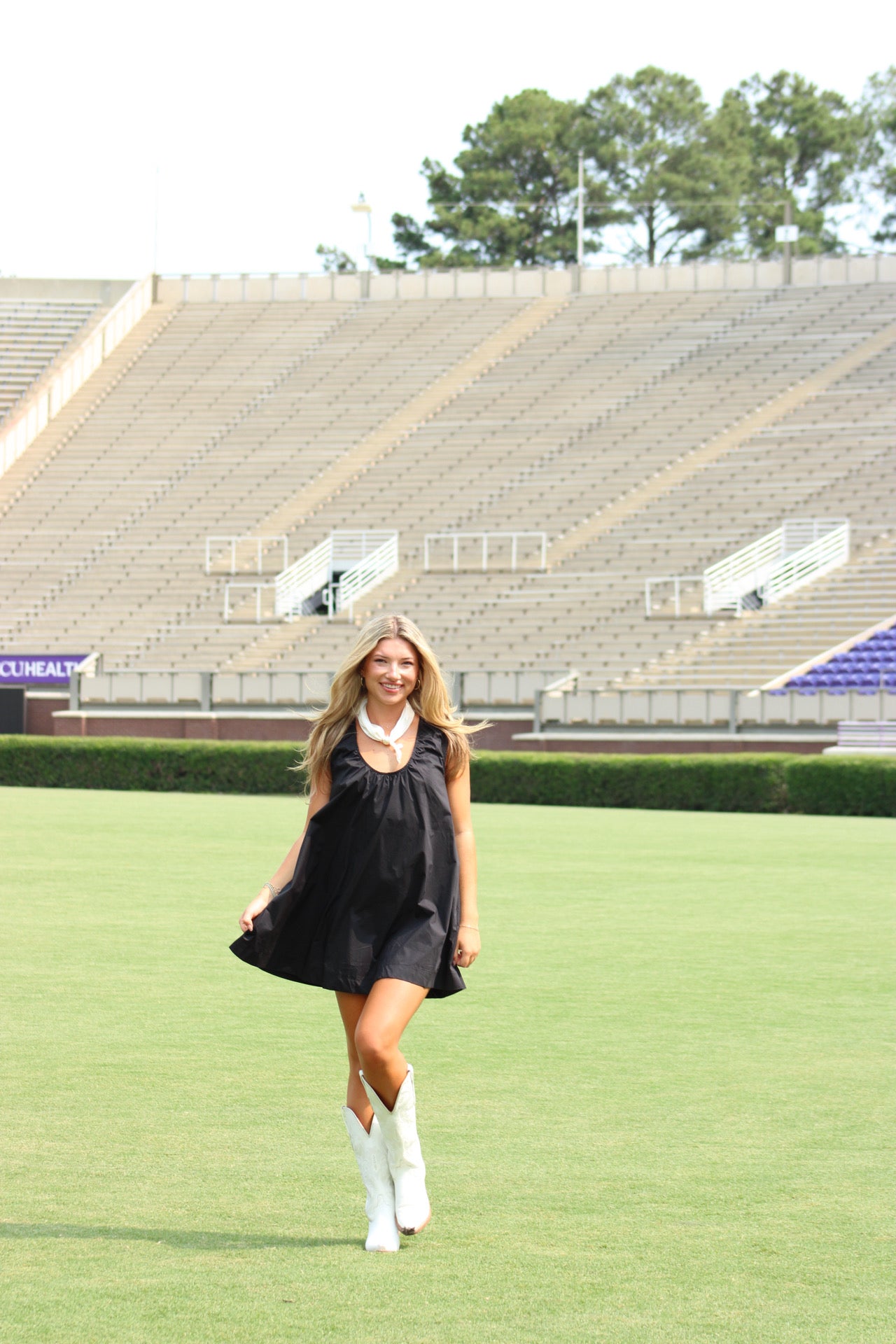 In The Stands Mini Dress - Black