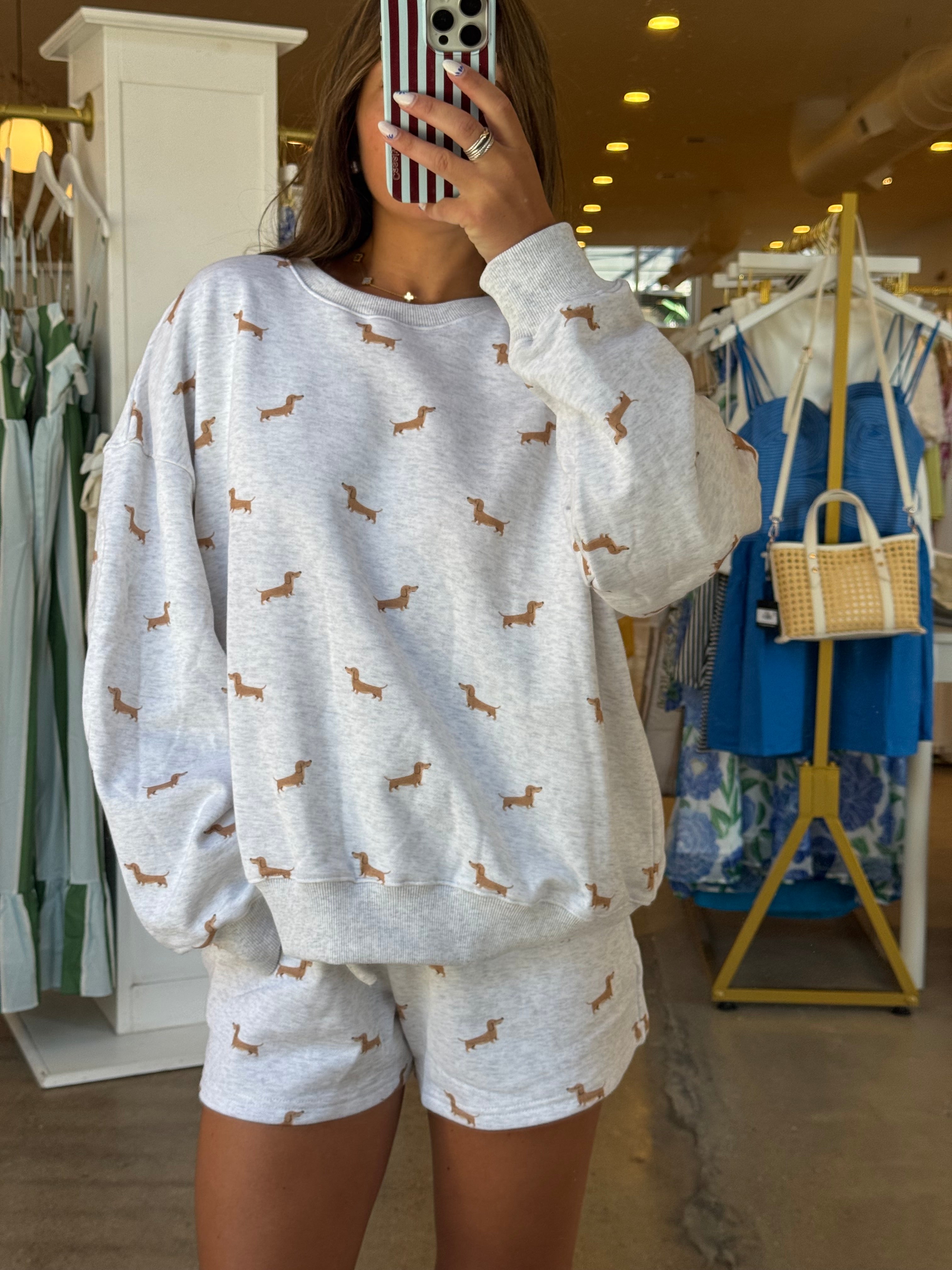 Tini Weenies Sweatshorts - Grey