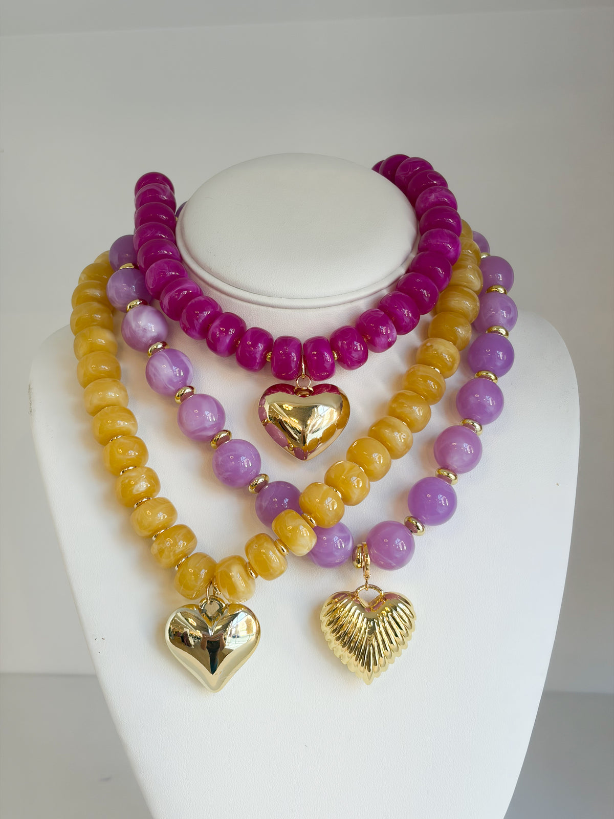 Lundie Necklace - Yellow
