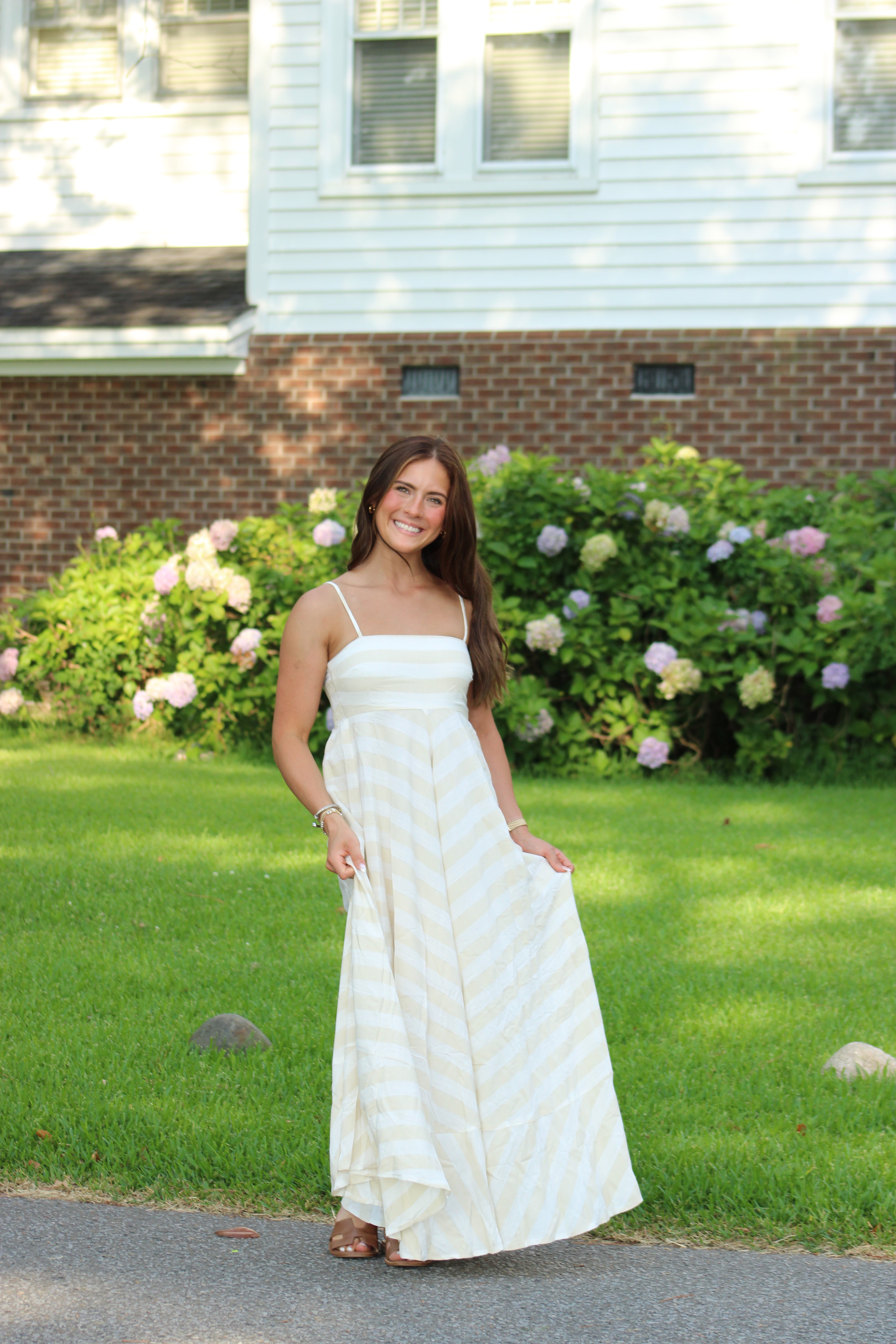 Lana Midi Dress - Cream