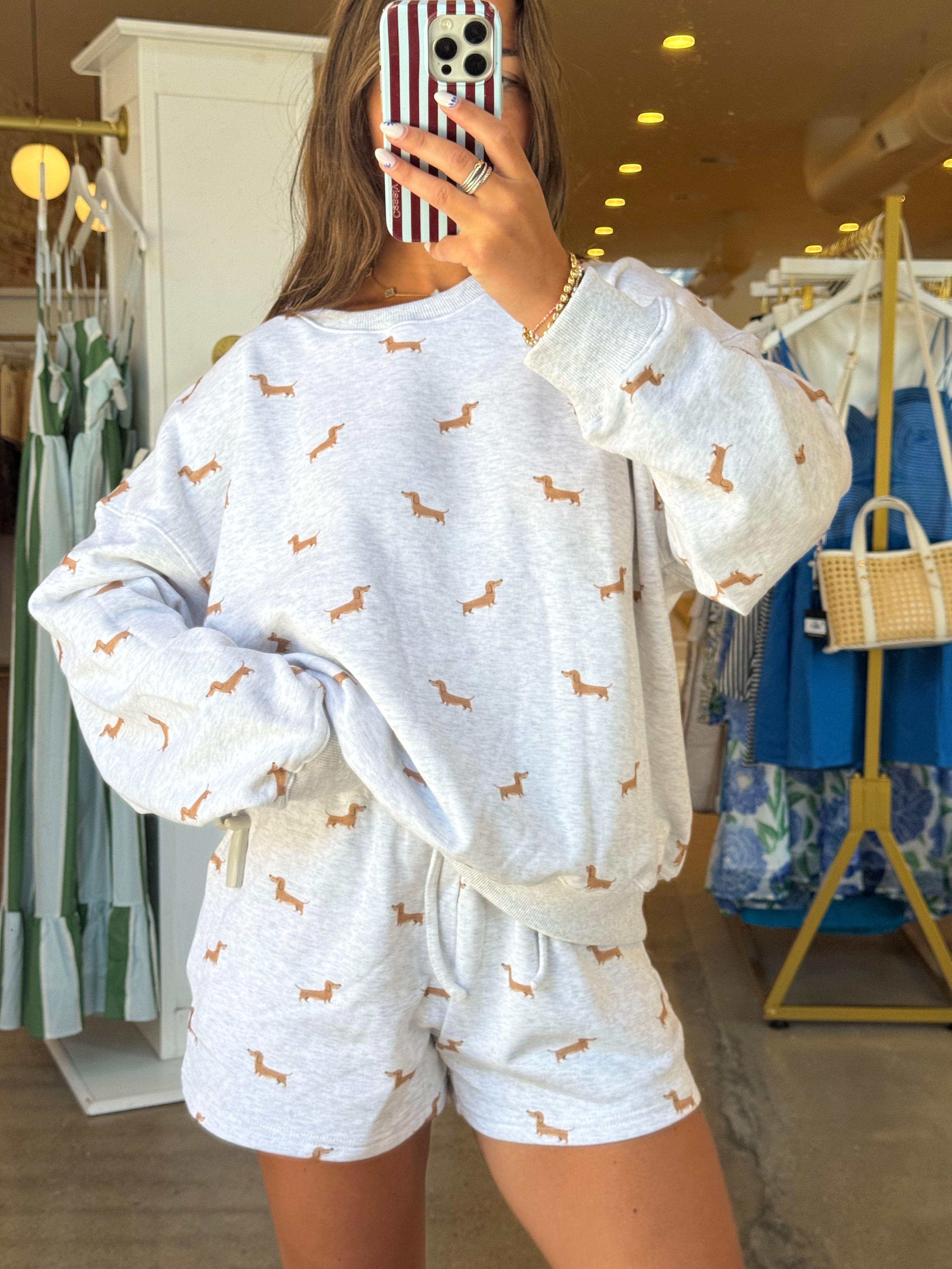 Tini Weenies Sweatshirt - Grey