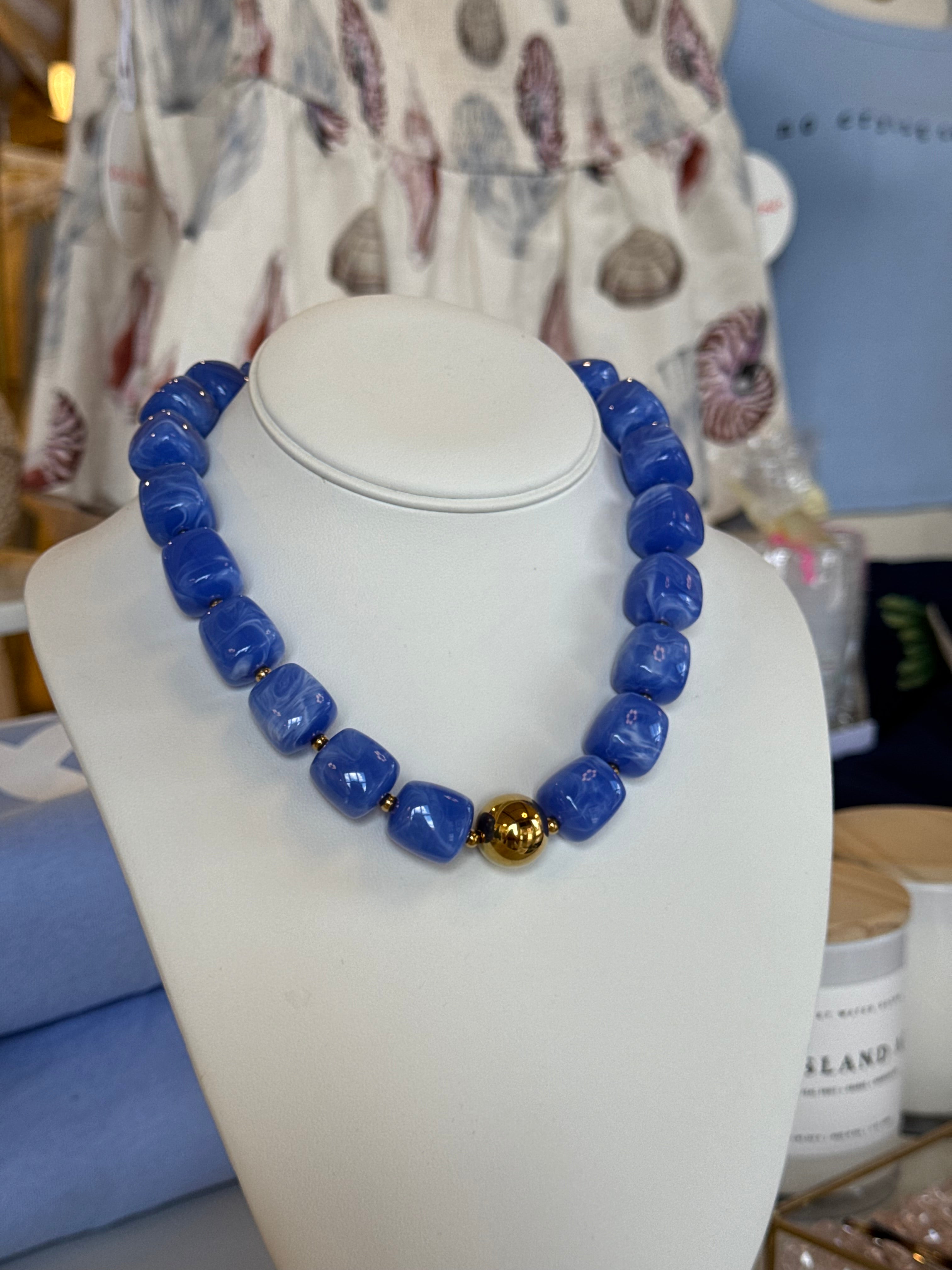 Lynsey Chunky Beaded Necklace