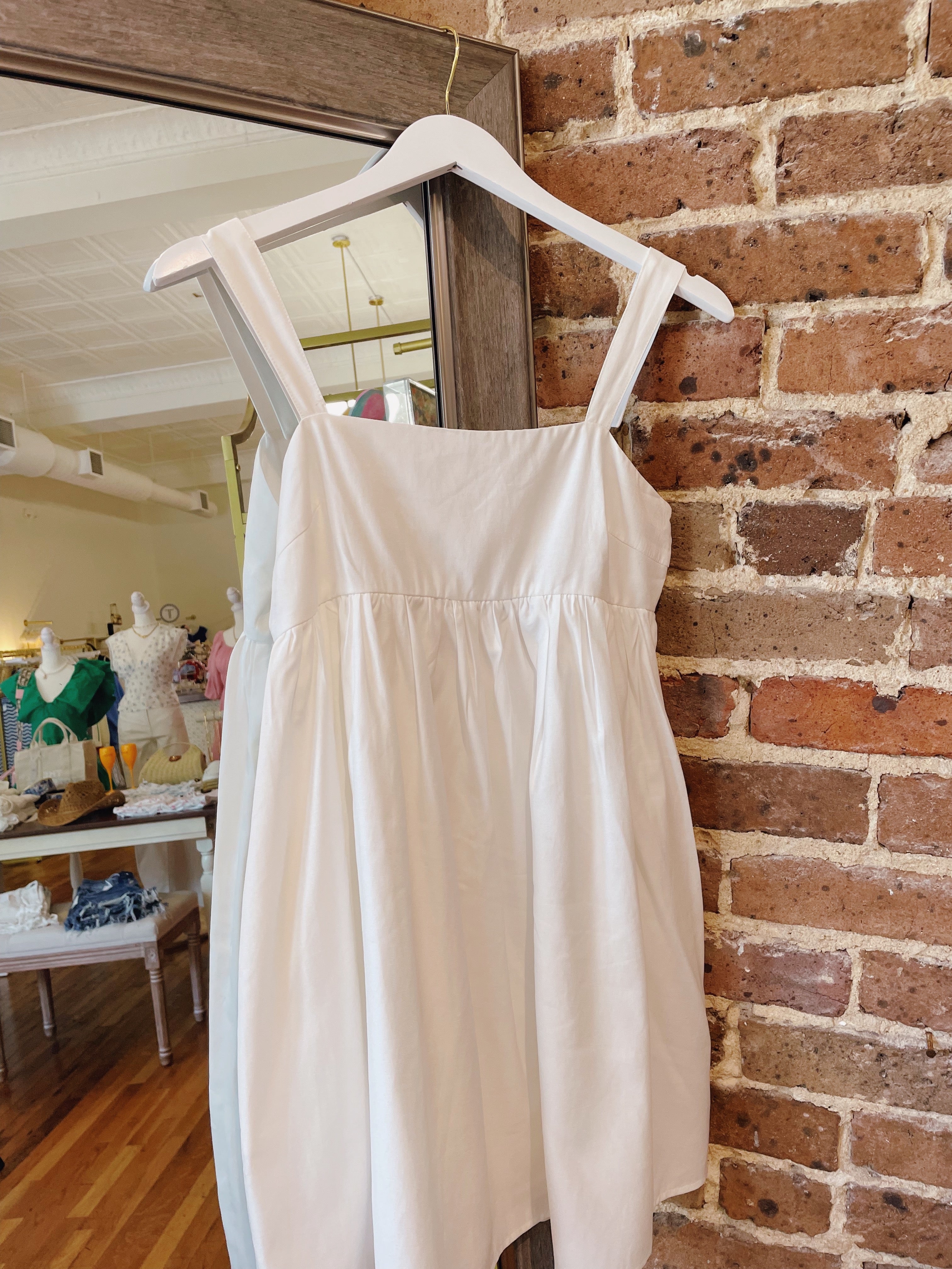 She’s All That Babydoll Dress - White