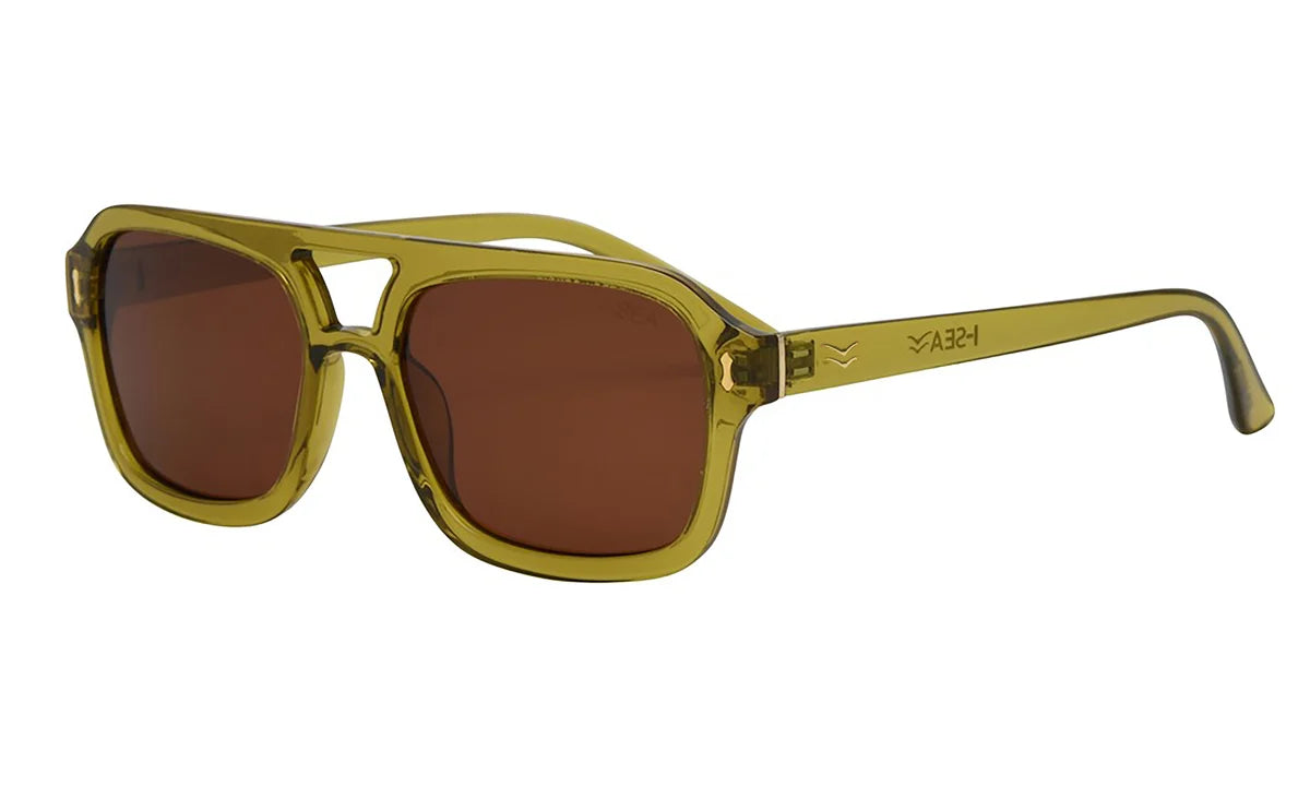 Royal Sunglasses - Olive/ Brown Polarized Lens