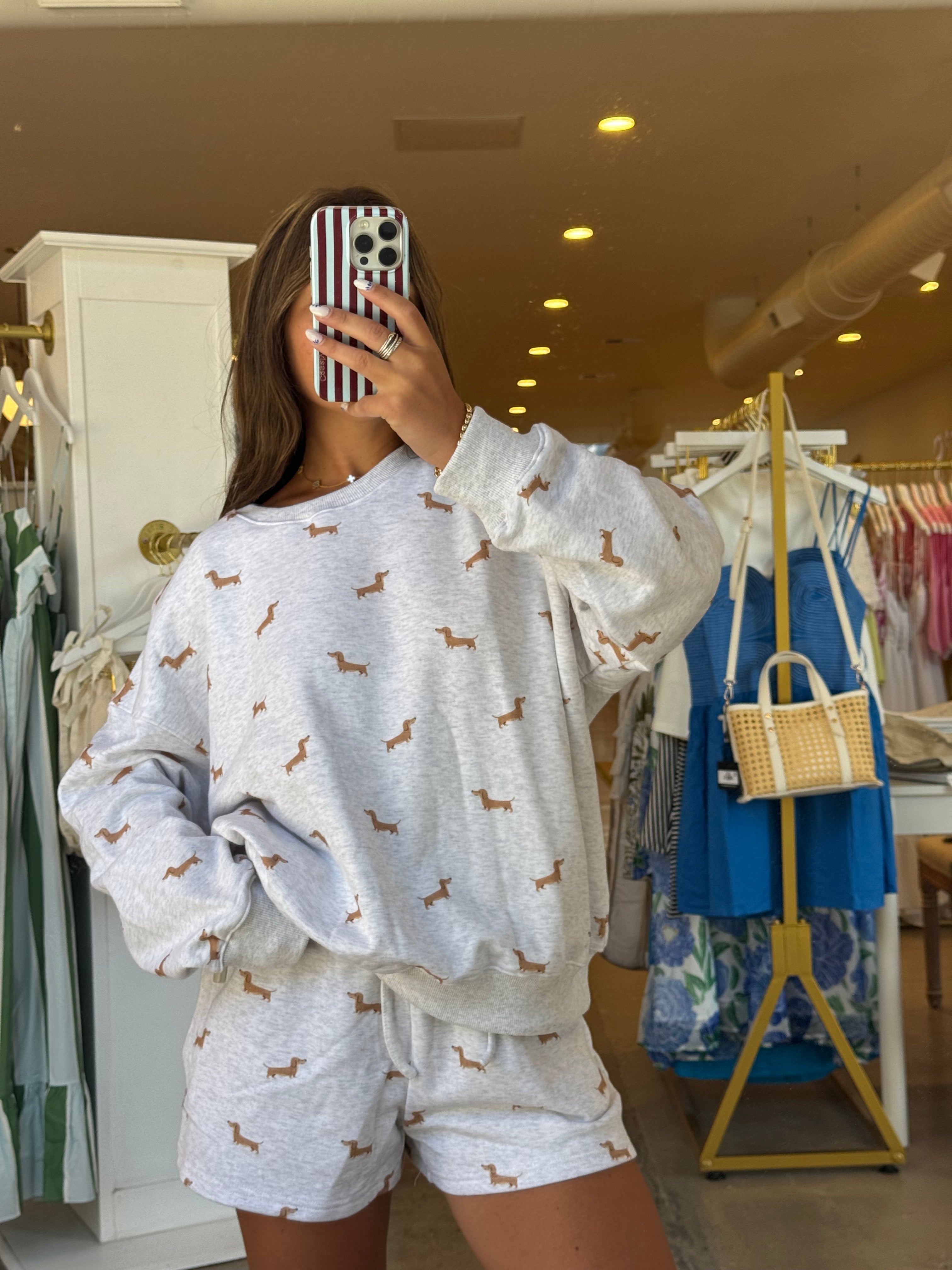 Tini Weenies Sweatshirt - Grey