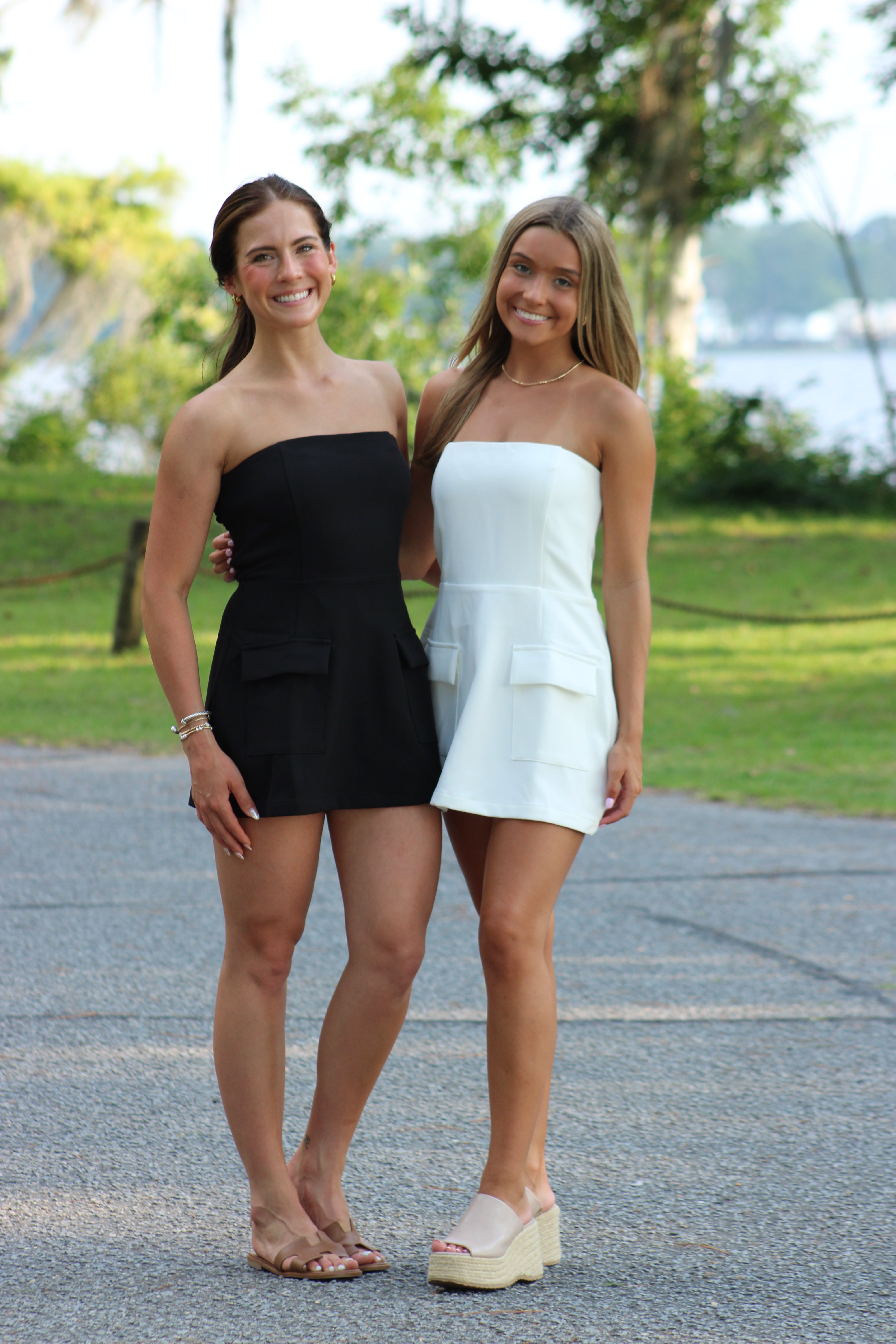 Sophisticated Beauty Mini Dress - White