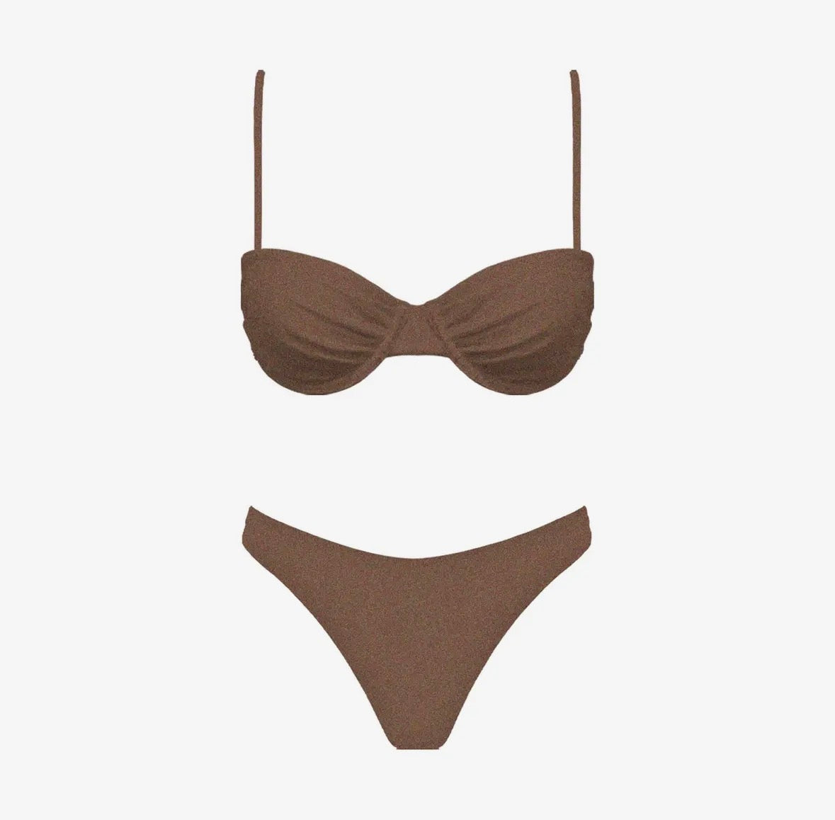 Mako Bikini Set - Brown Shimmer