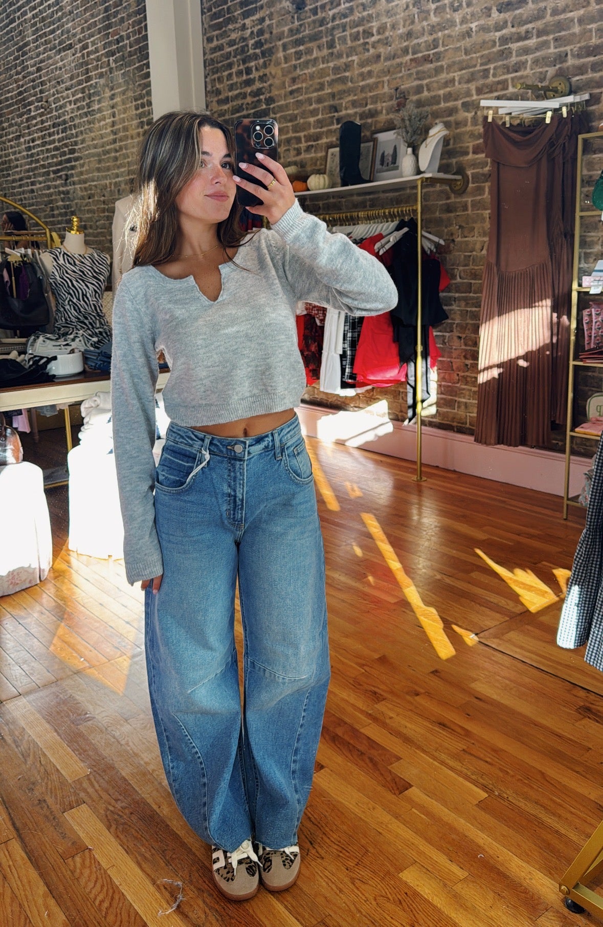 In My Element Barrel Denim