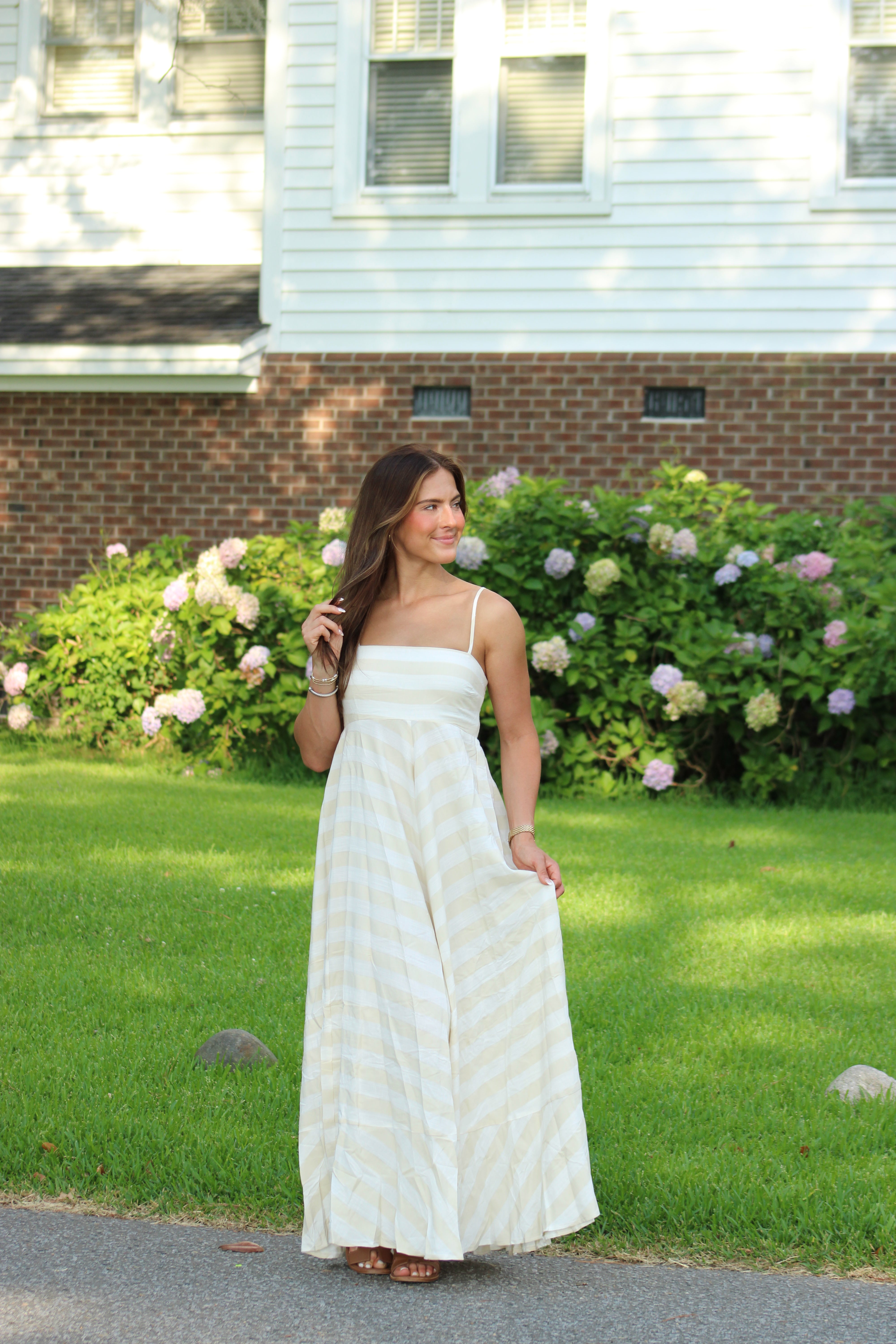 Lana Midi Dress - Cream