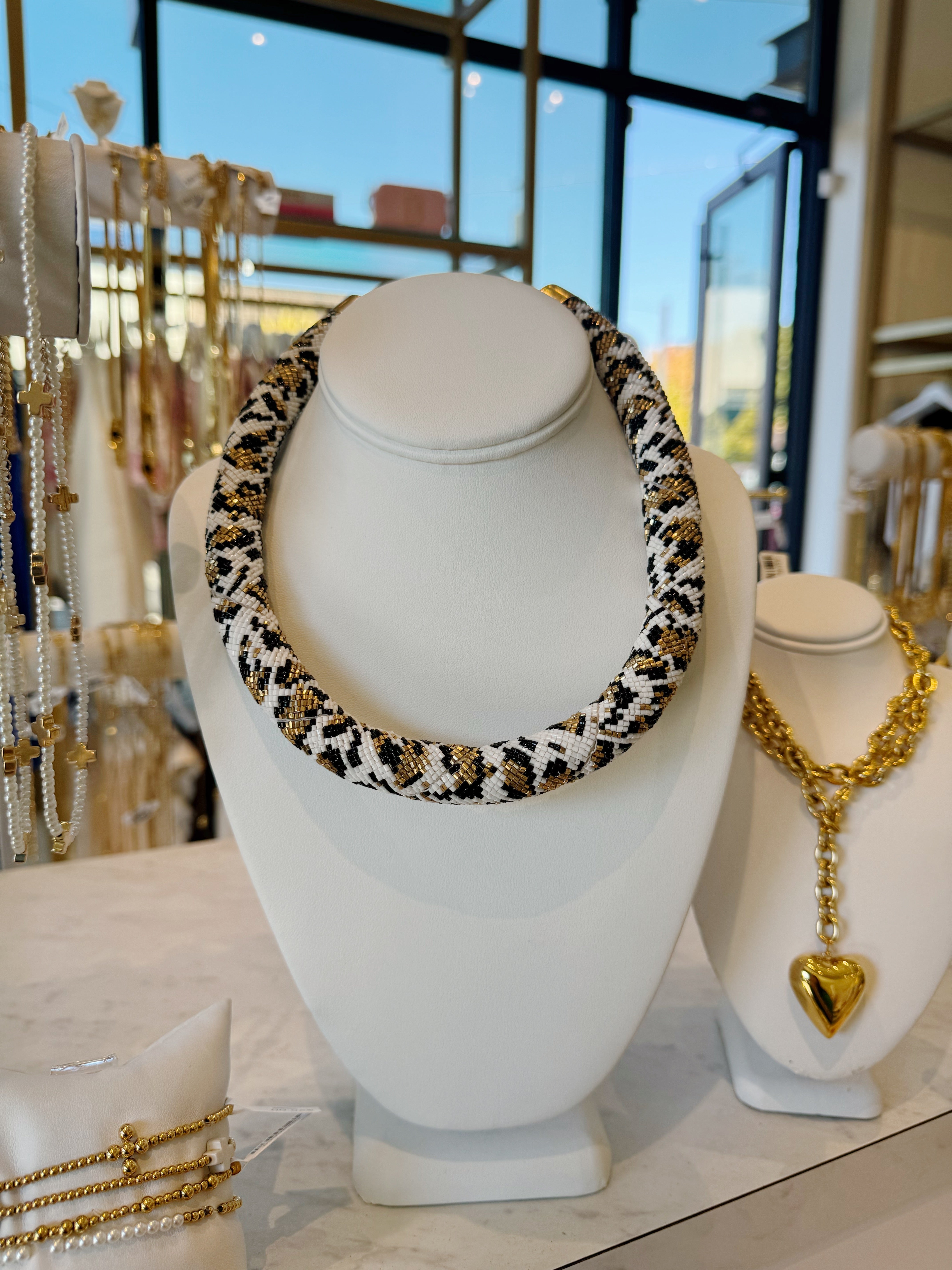 Kali Necklace - Leopard