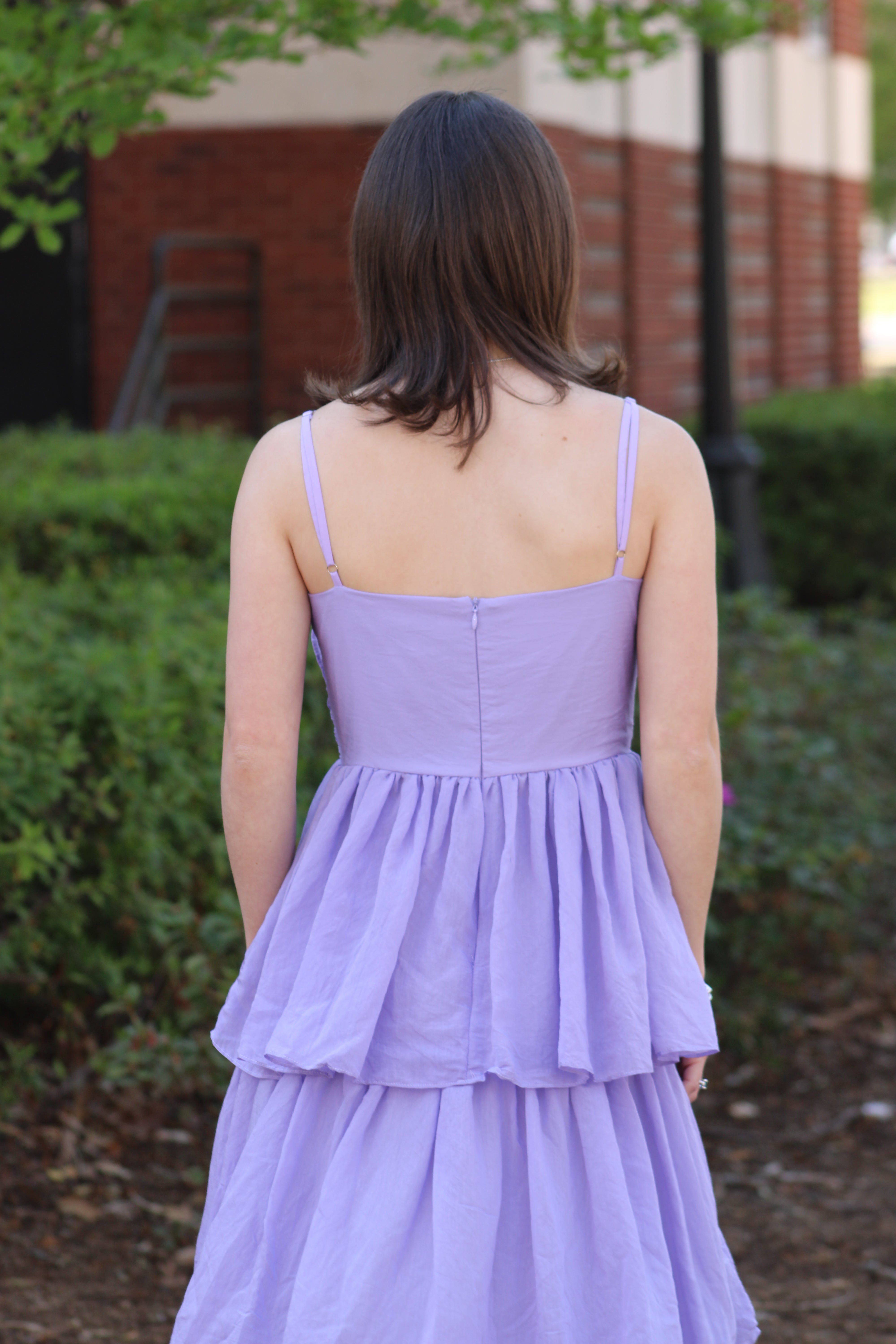 Lavender Haze Maxi Tiered Dress - Lilac