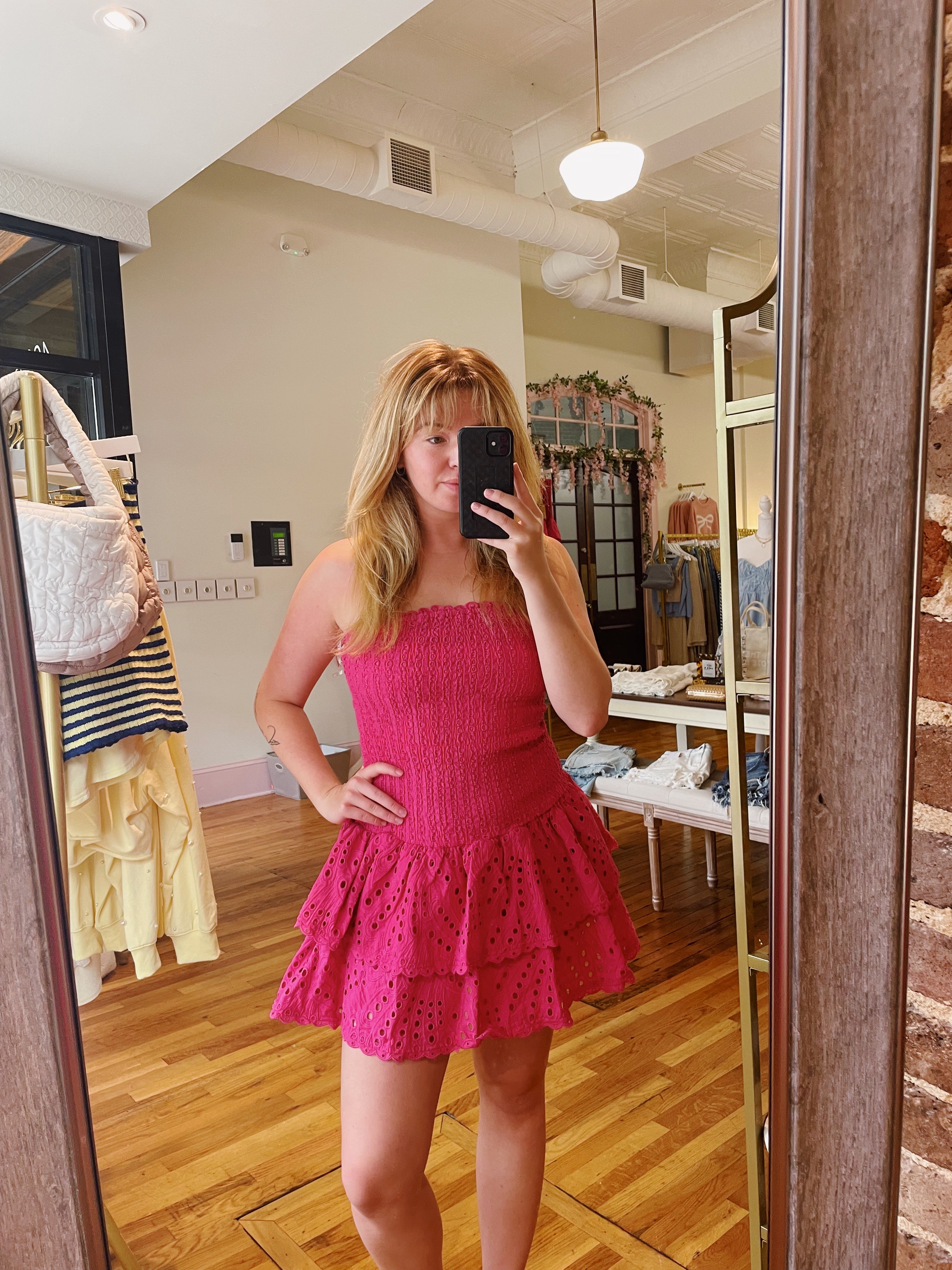 Roaming Italy Dress - Pink