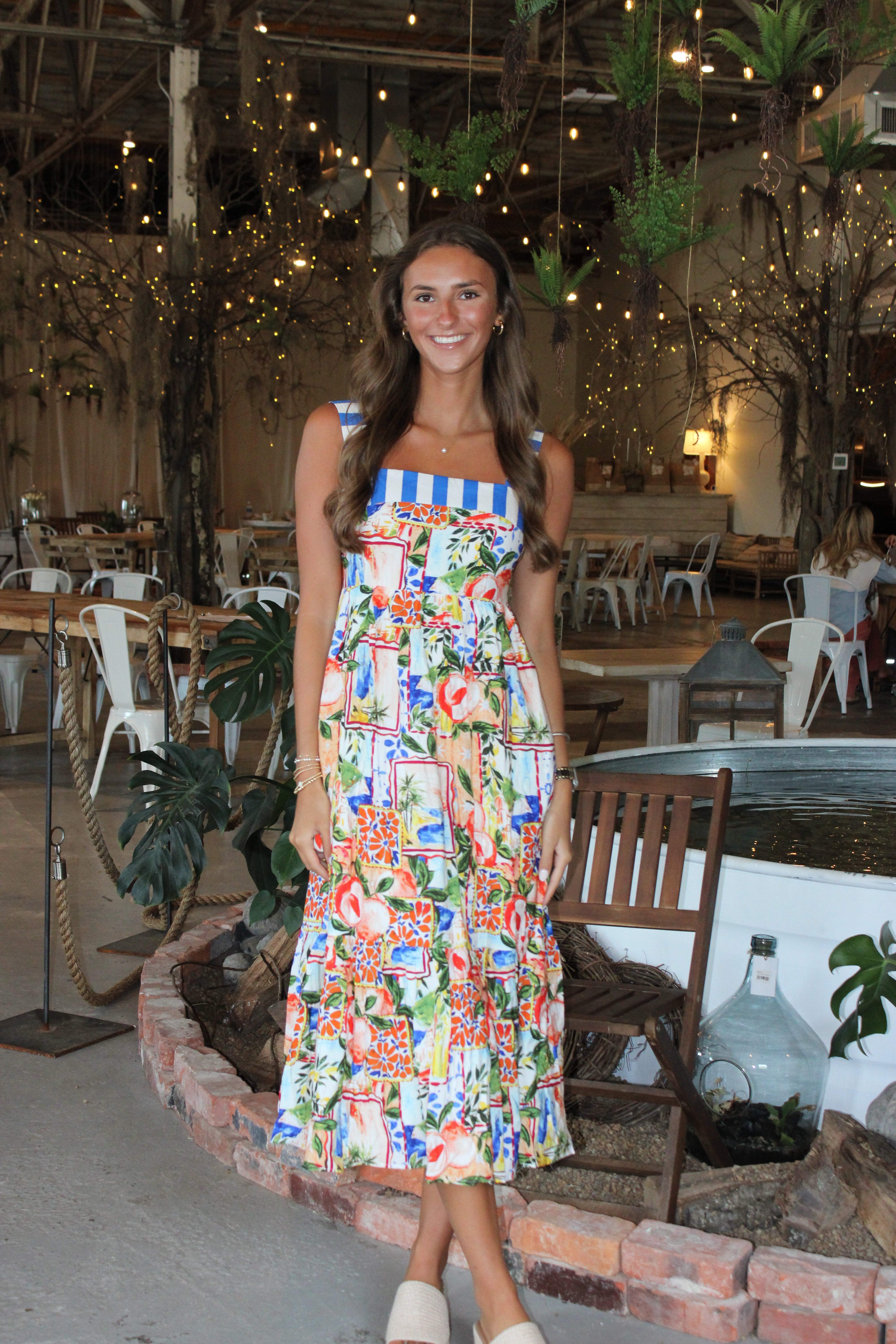 French 75 Maxi Dress - Multi