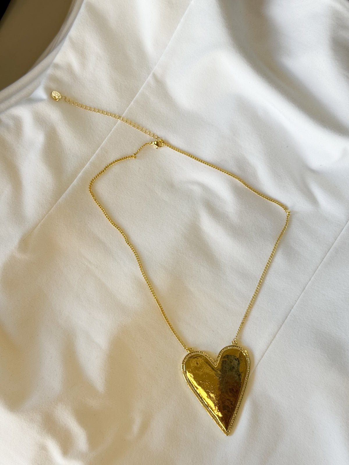 Large Heart Statement Necklace